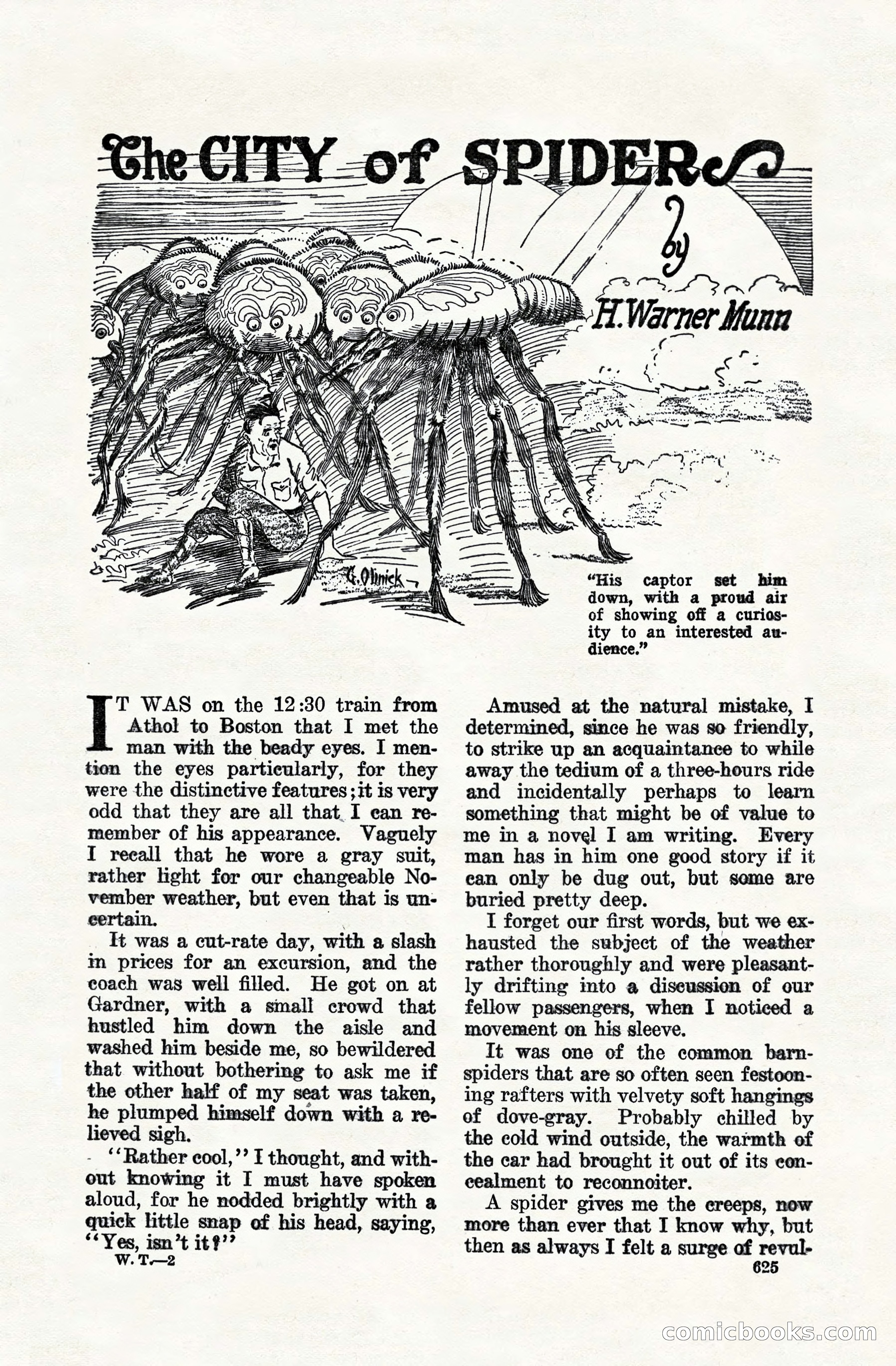 Weird Tales, Vol. VIII, No. 5 — page 51 of 148