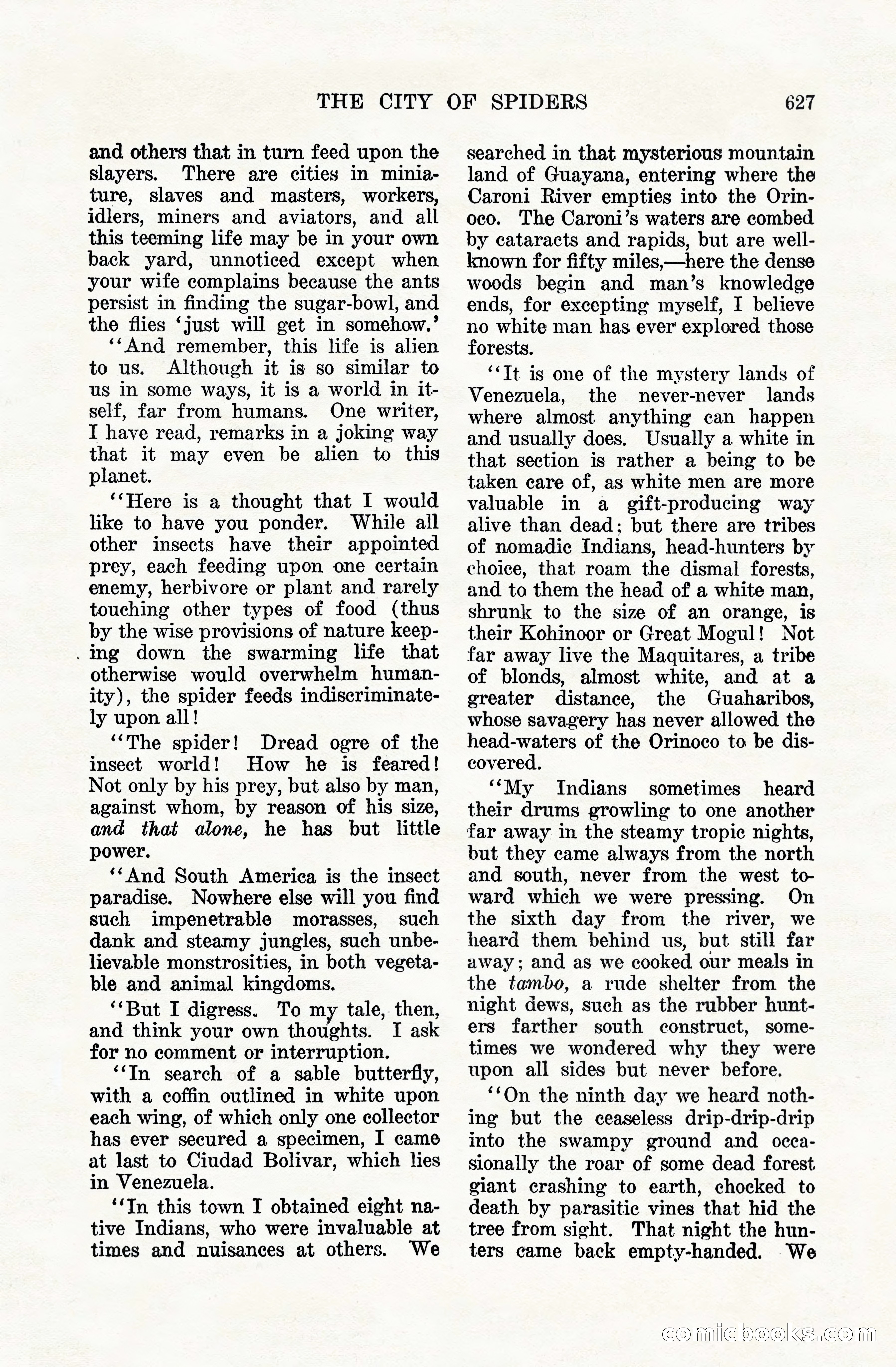 Weird Tales, Vol. VIII, No. 5 — page 53 of 148