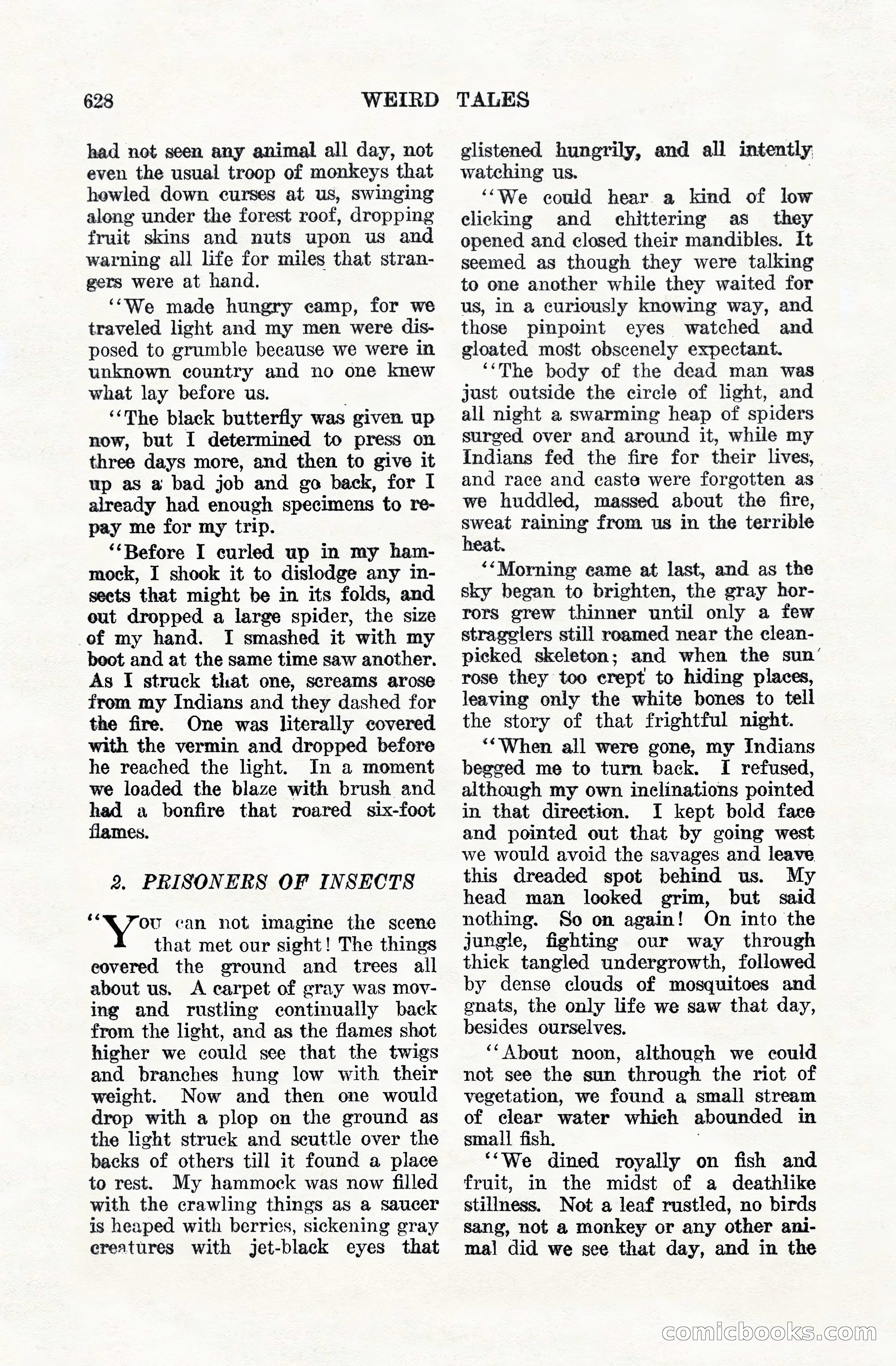 Weird Tales, Vol. VIII, No. 5 — page 54 of 148