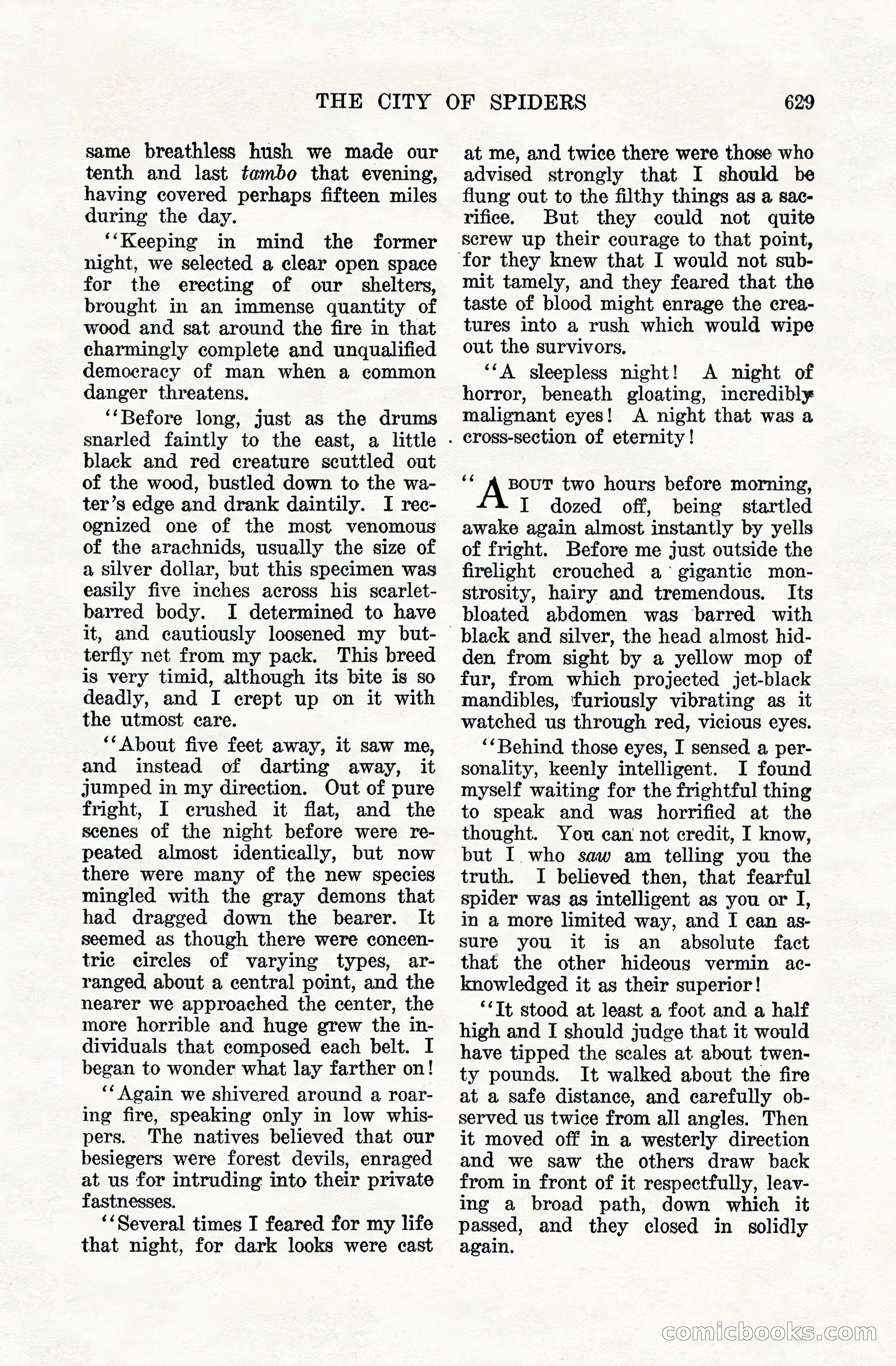 Weird Tales, Vol. VIII, No. 5 — page 55 of 148