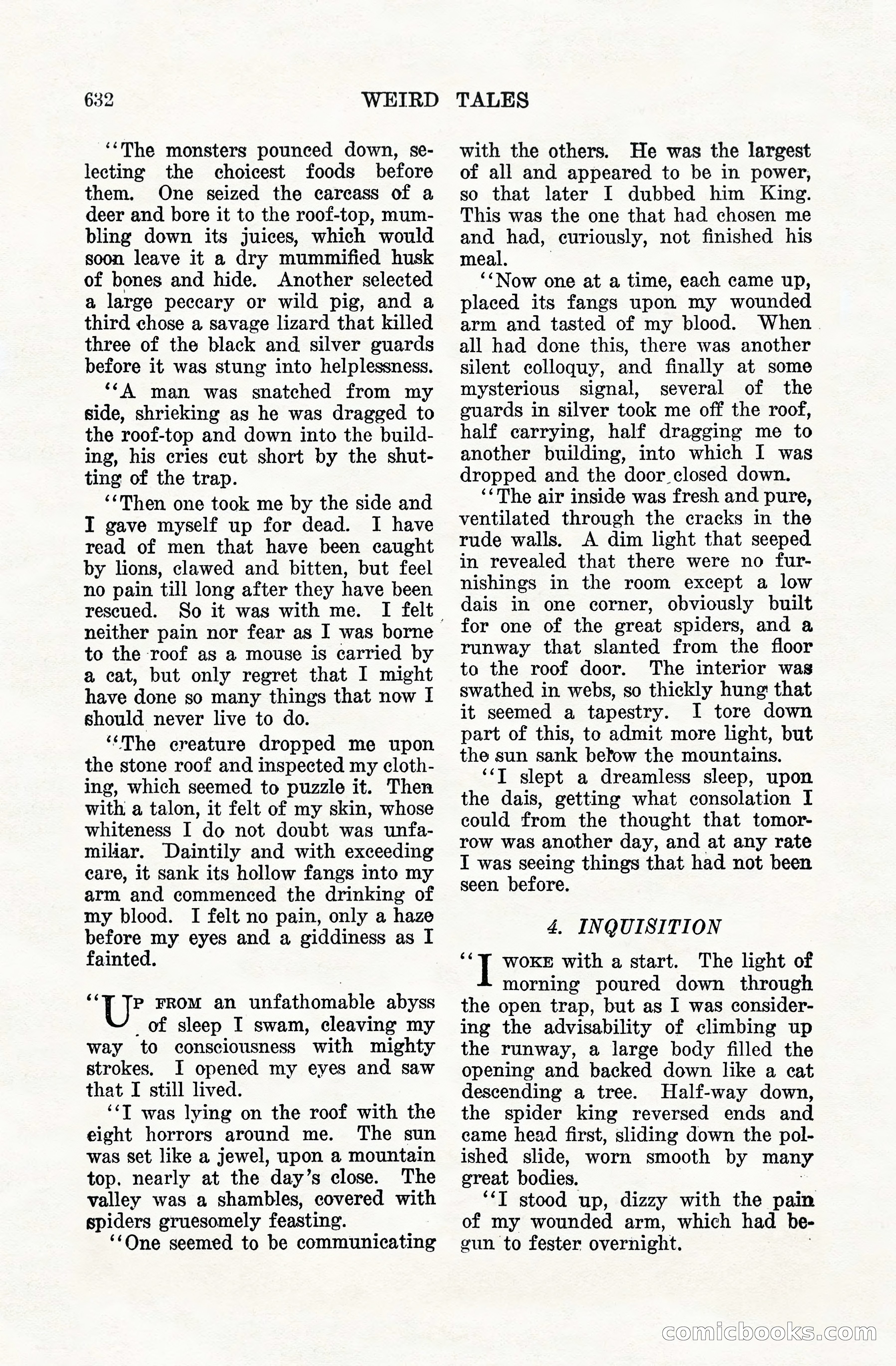 Weird Tales, Vol. VIII, No. 5 — page 58 of 148