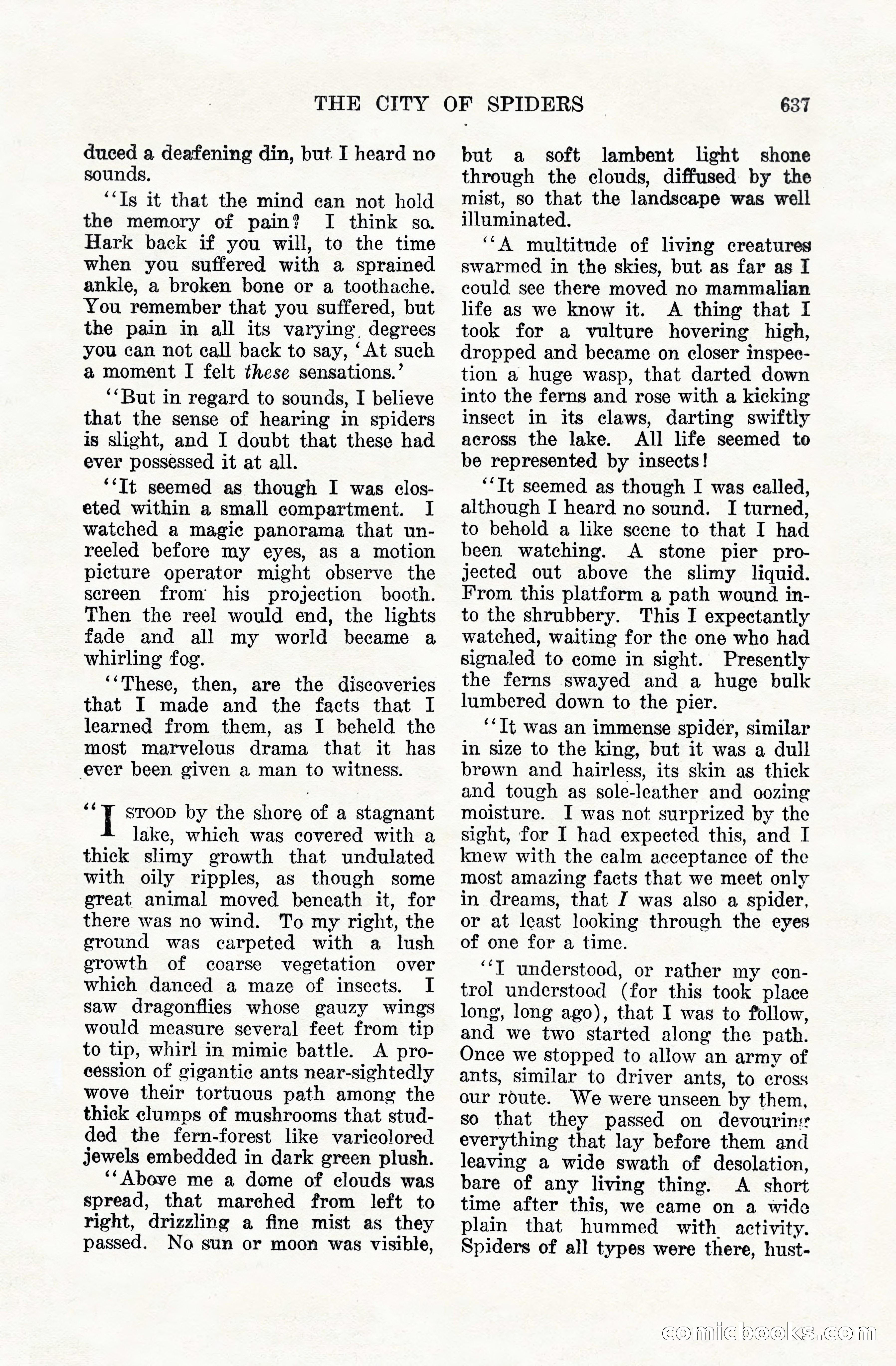Weird Tales, Vol. VIII, No. 5 — page 63 of 148