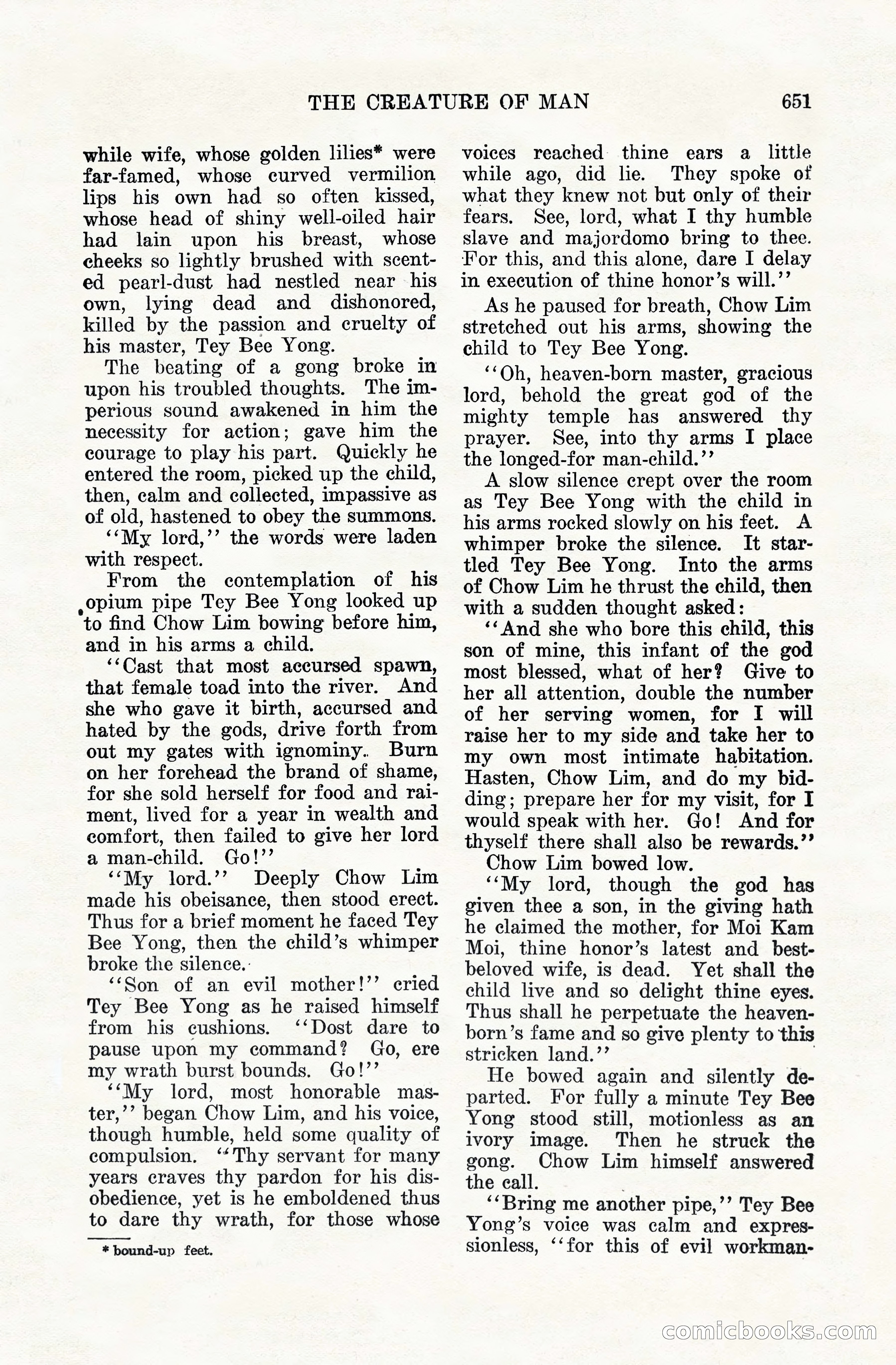 Weird Tales, Vol. VIII, No. 5 — page 77 of 148