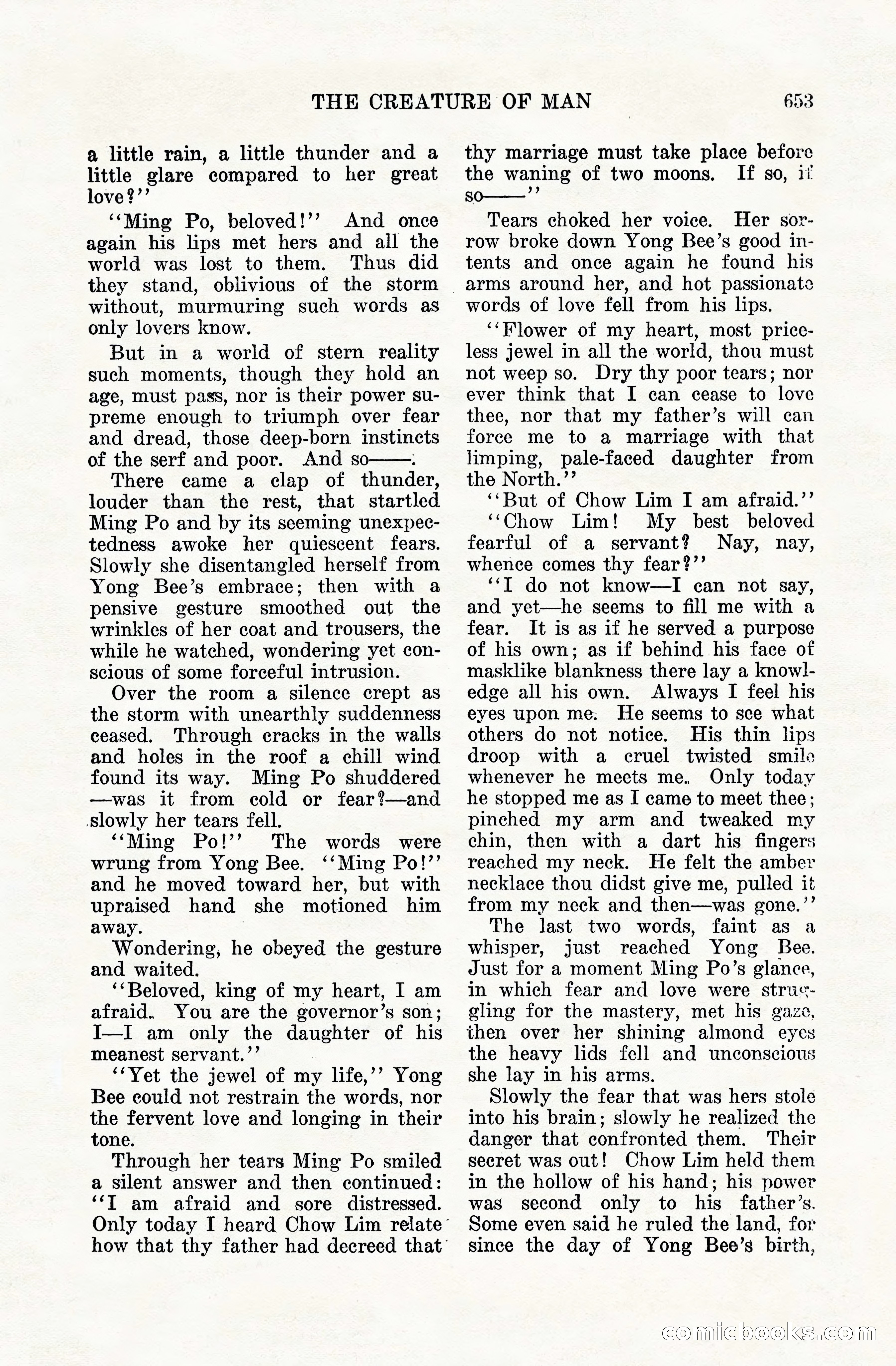 Weird Tales, Vol. VIII, No. 5 — page 79 of 148
