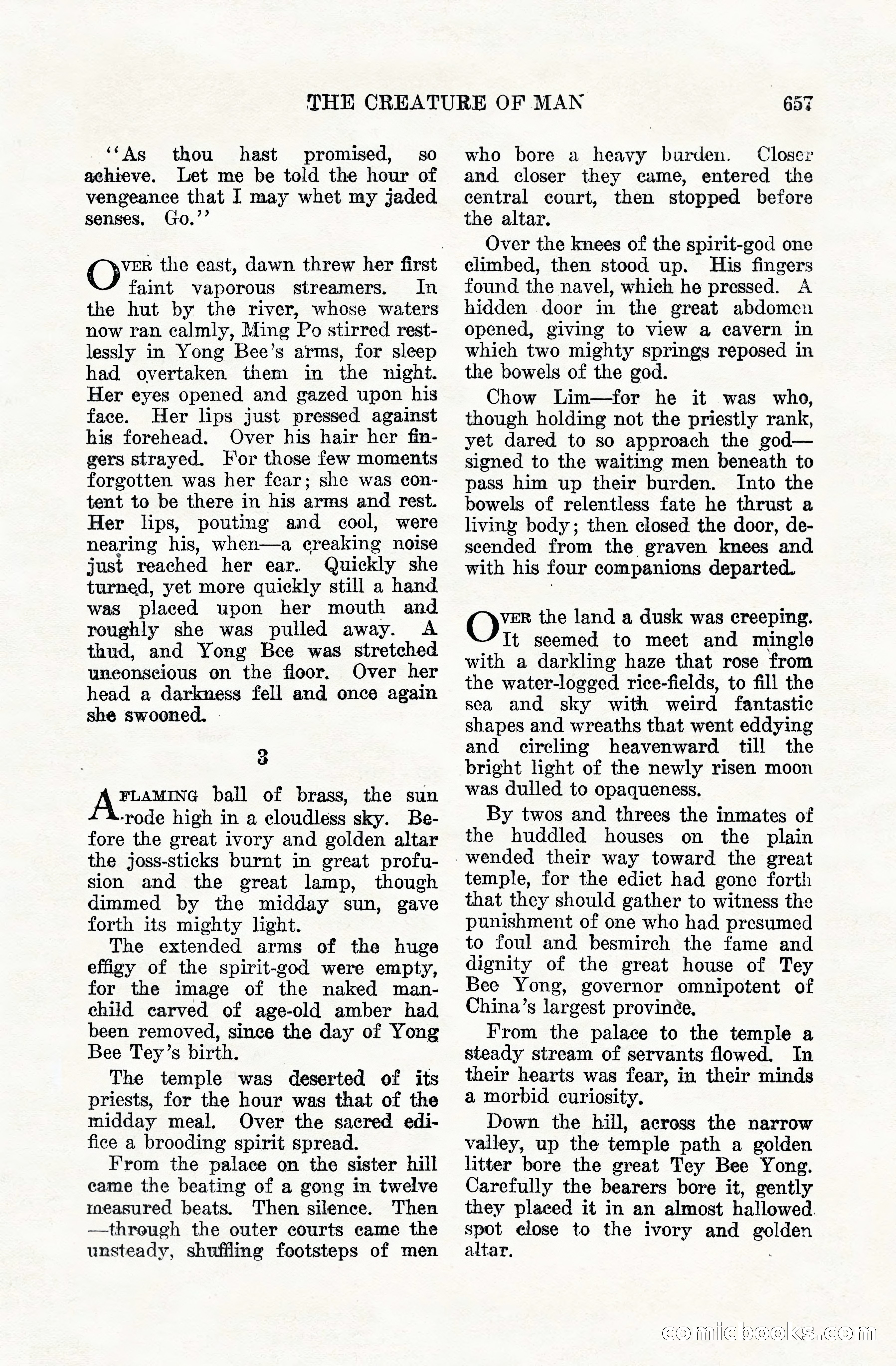 Weird Tales, Vol. VIII, No. 5 — page 83 of 148