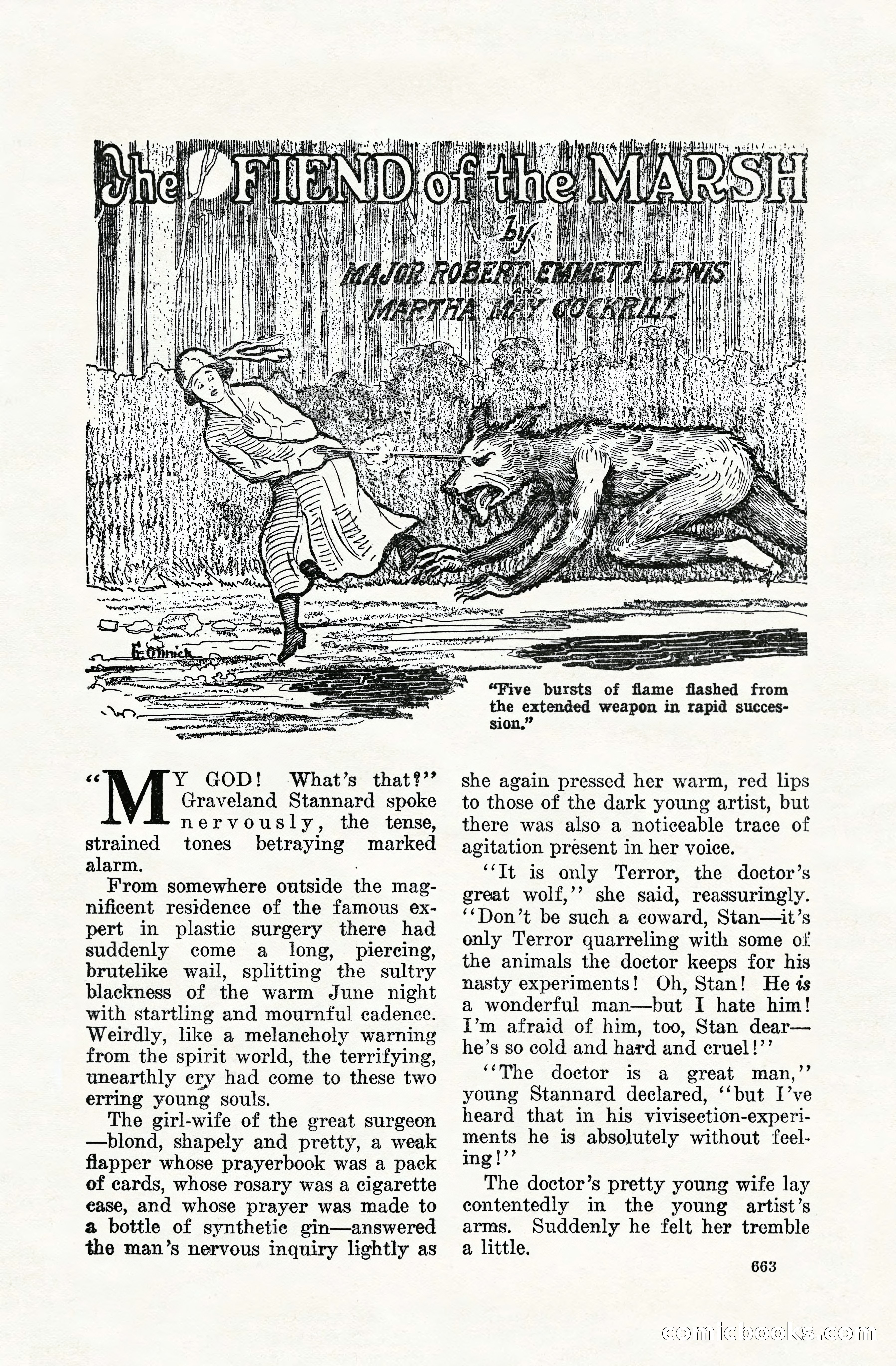Weird Tales, Vol. VIII, No. 5 — page 89 of 148