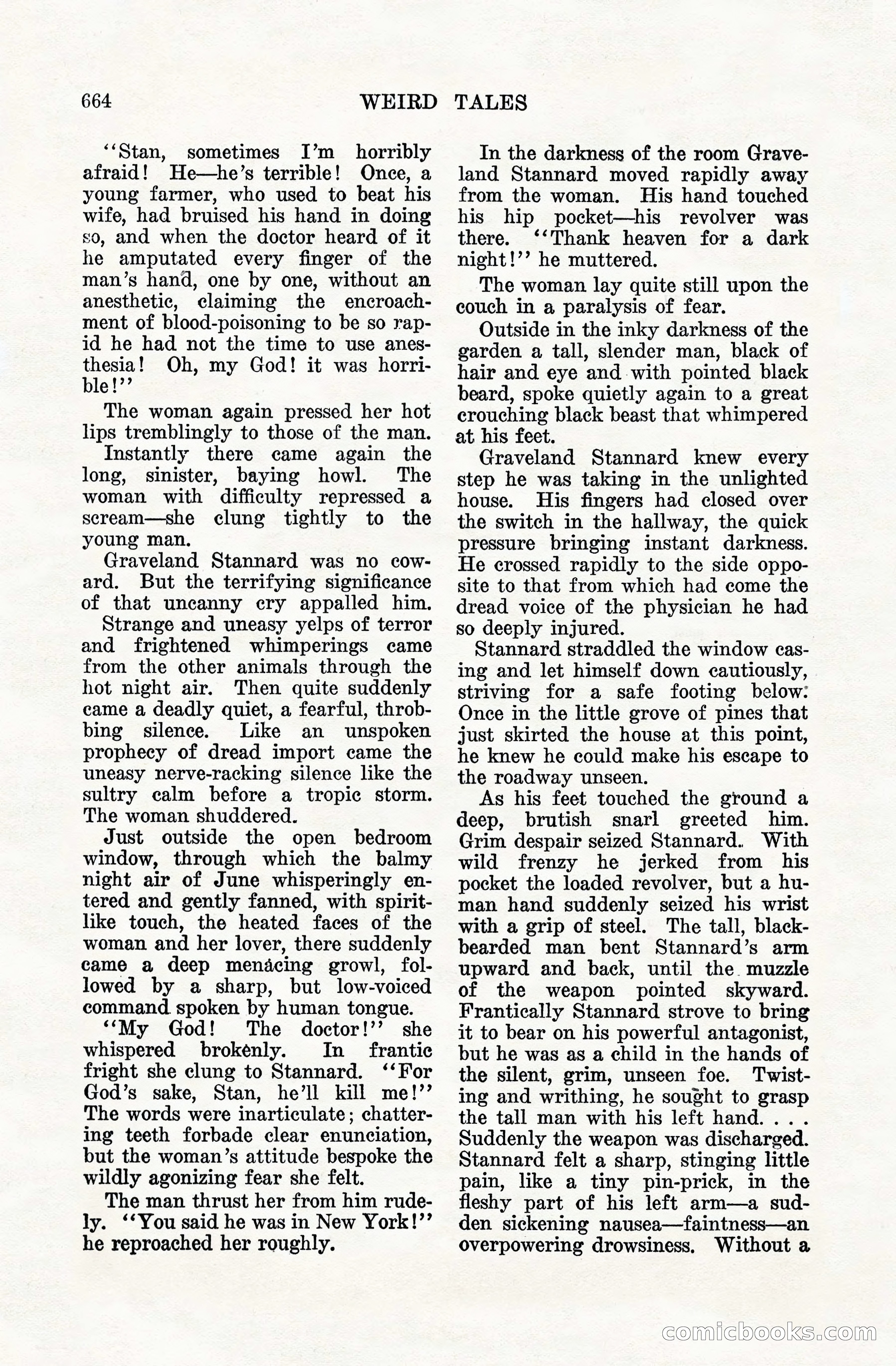 Weird Tales, Vol. VIII, No. 5 — page 90 of 148