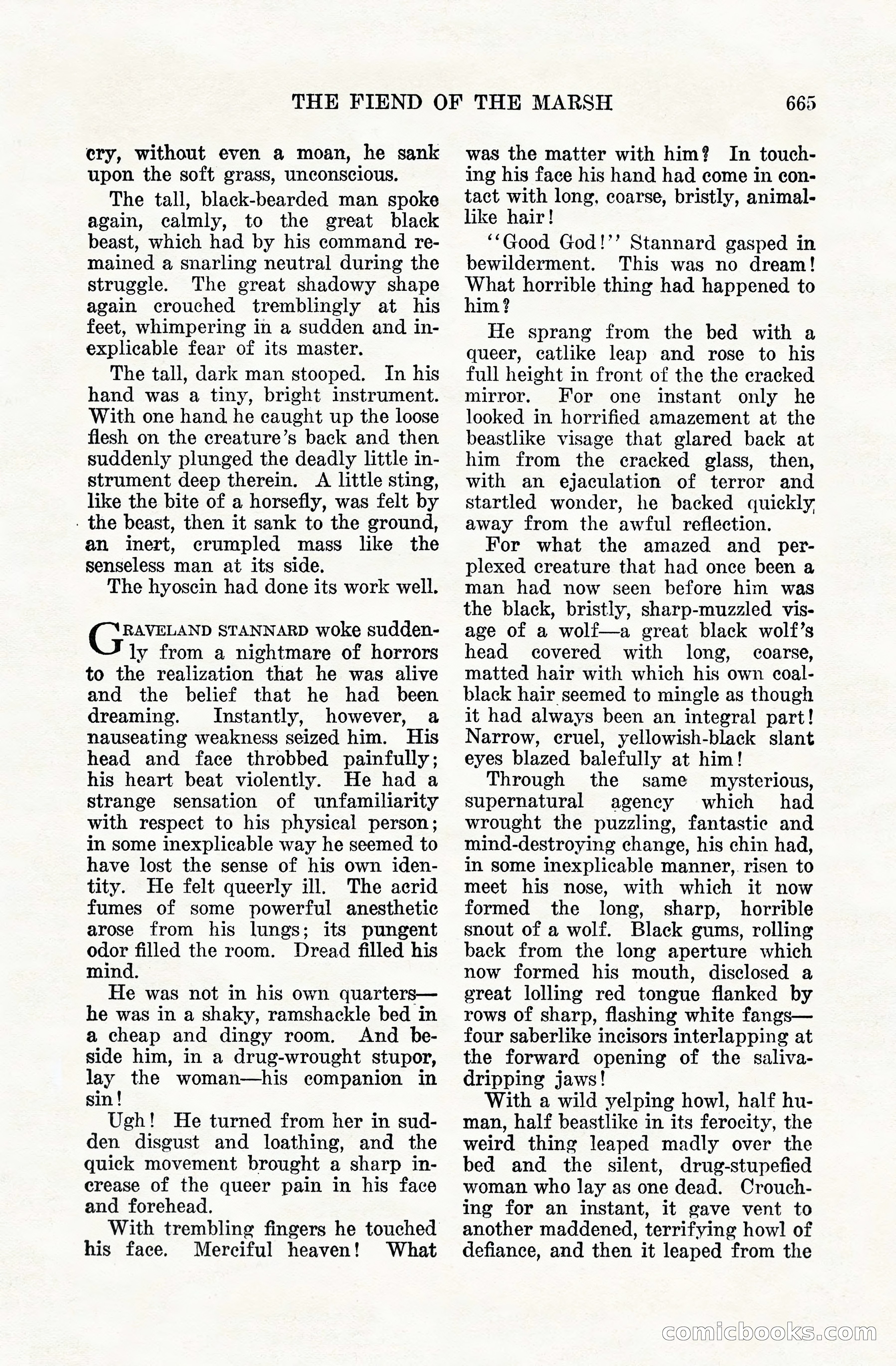 Weird Tales, Vol. VIII, No. 5 — page 91 of 148