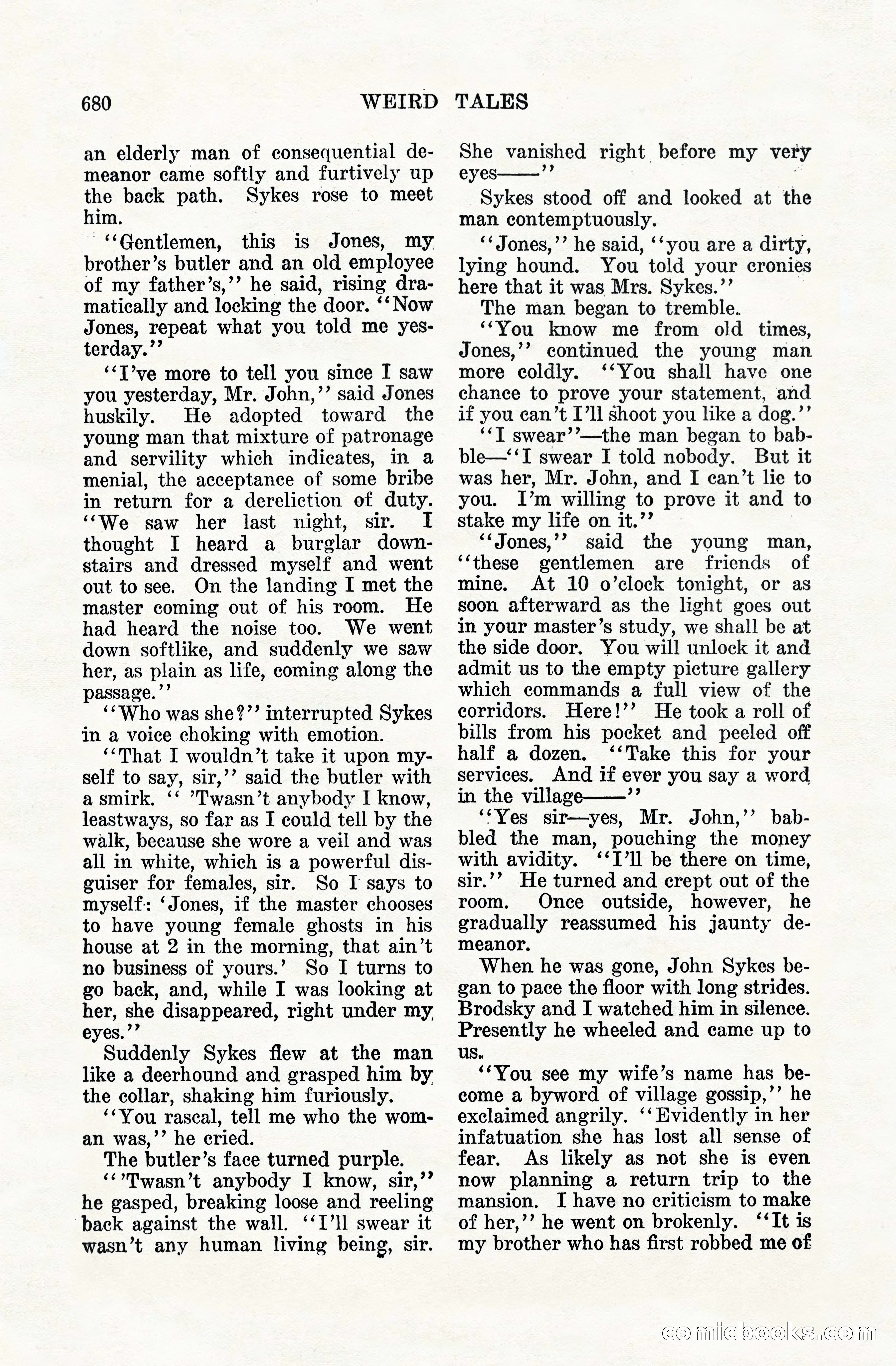 Weird Tales, Vol. VIII, No. 5 — page 106 of 148