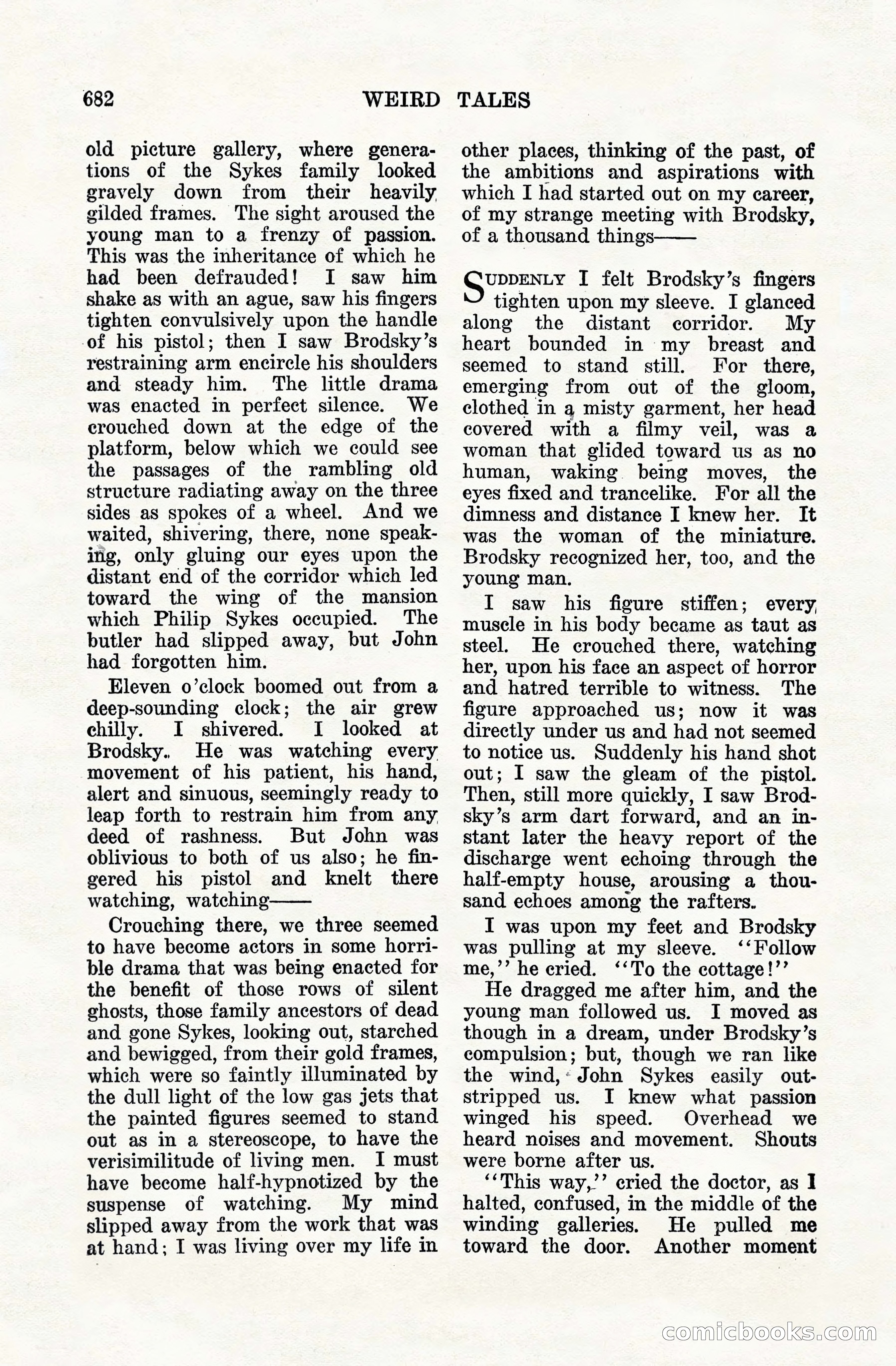 Weird Tales, Vol. VIII, No. 5 — page 108 of 148