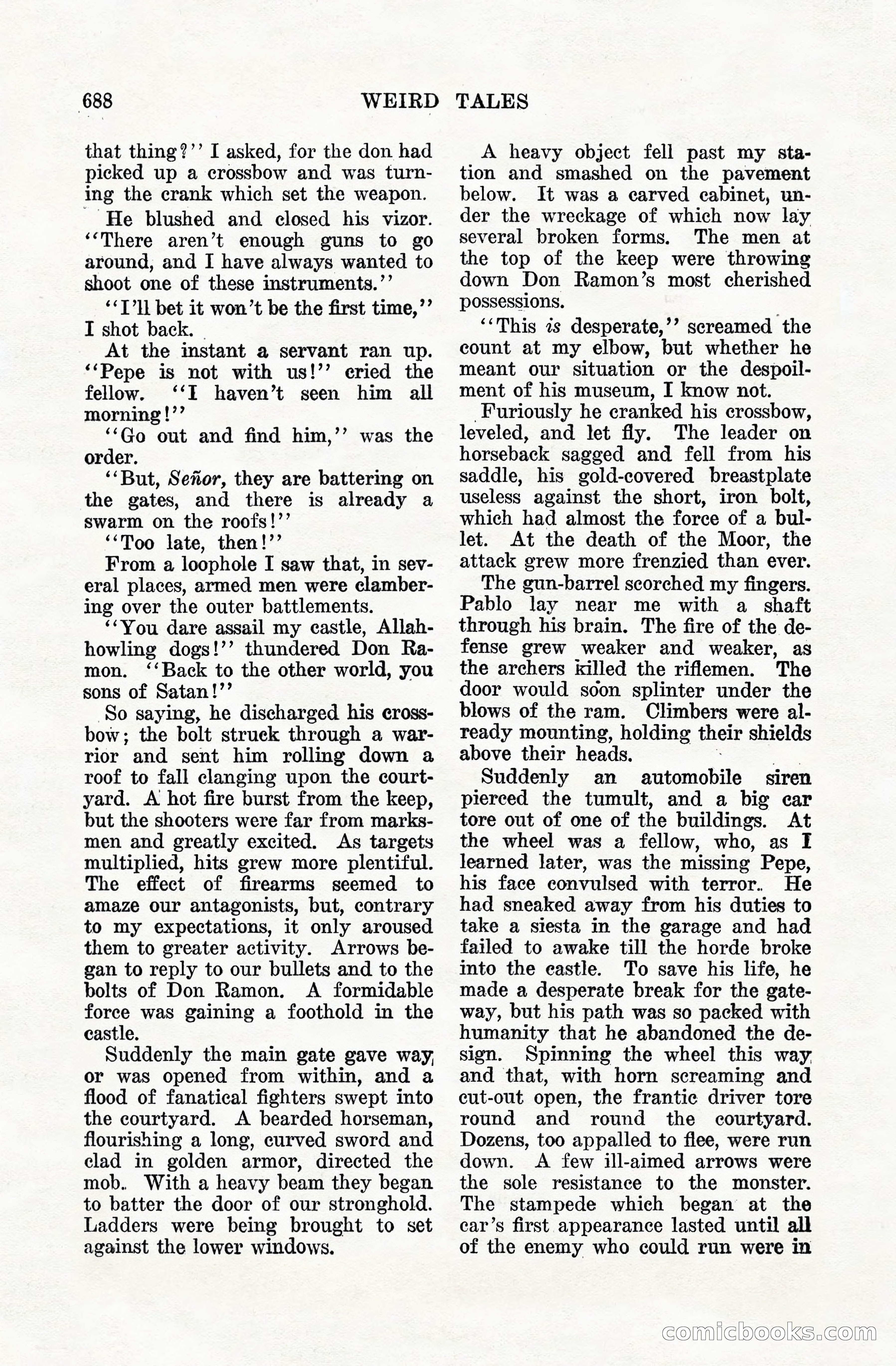 Weird Tales, Vol. VIII, No. 5 — page 114 of 148