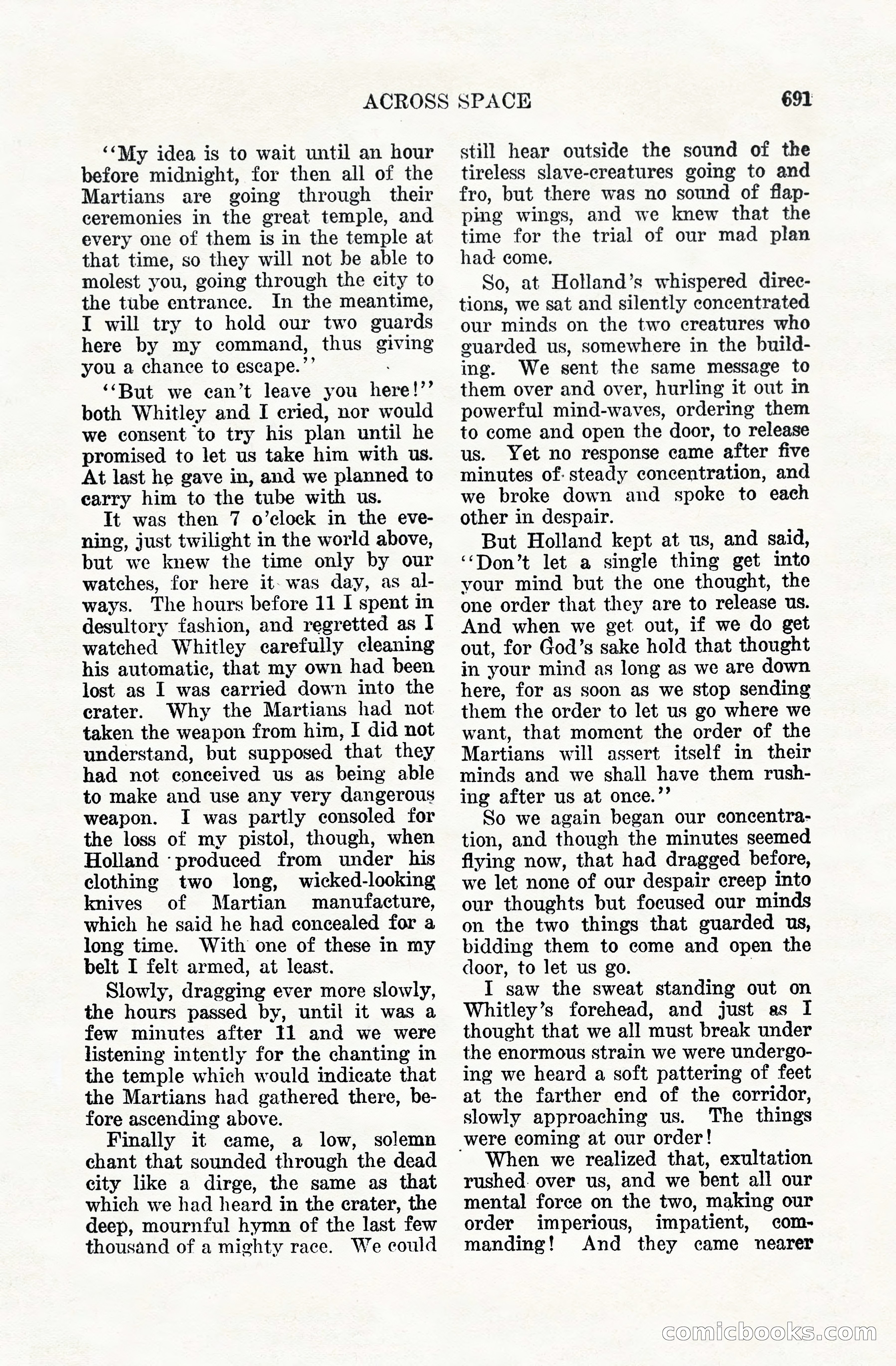 Weird Tales, Vol. VIII, No. 5 — page 117 of 148