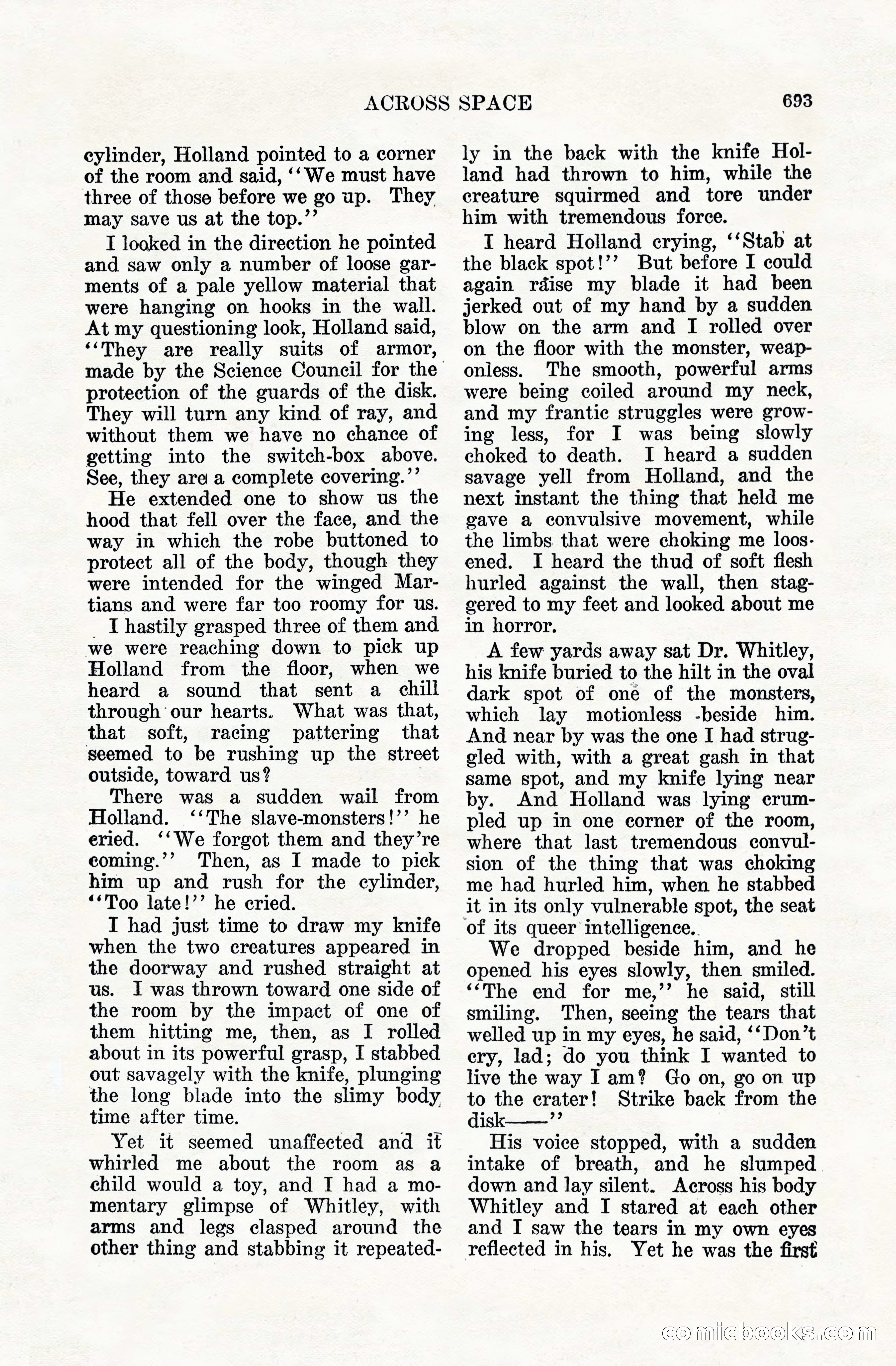 Weird Tales, Vol. VIII, No. 5 — page 119 of 148