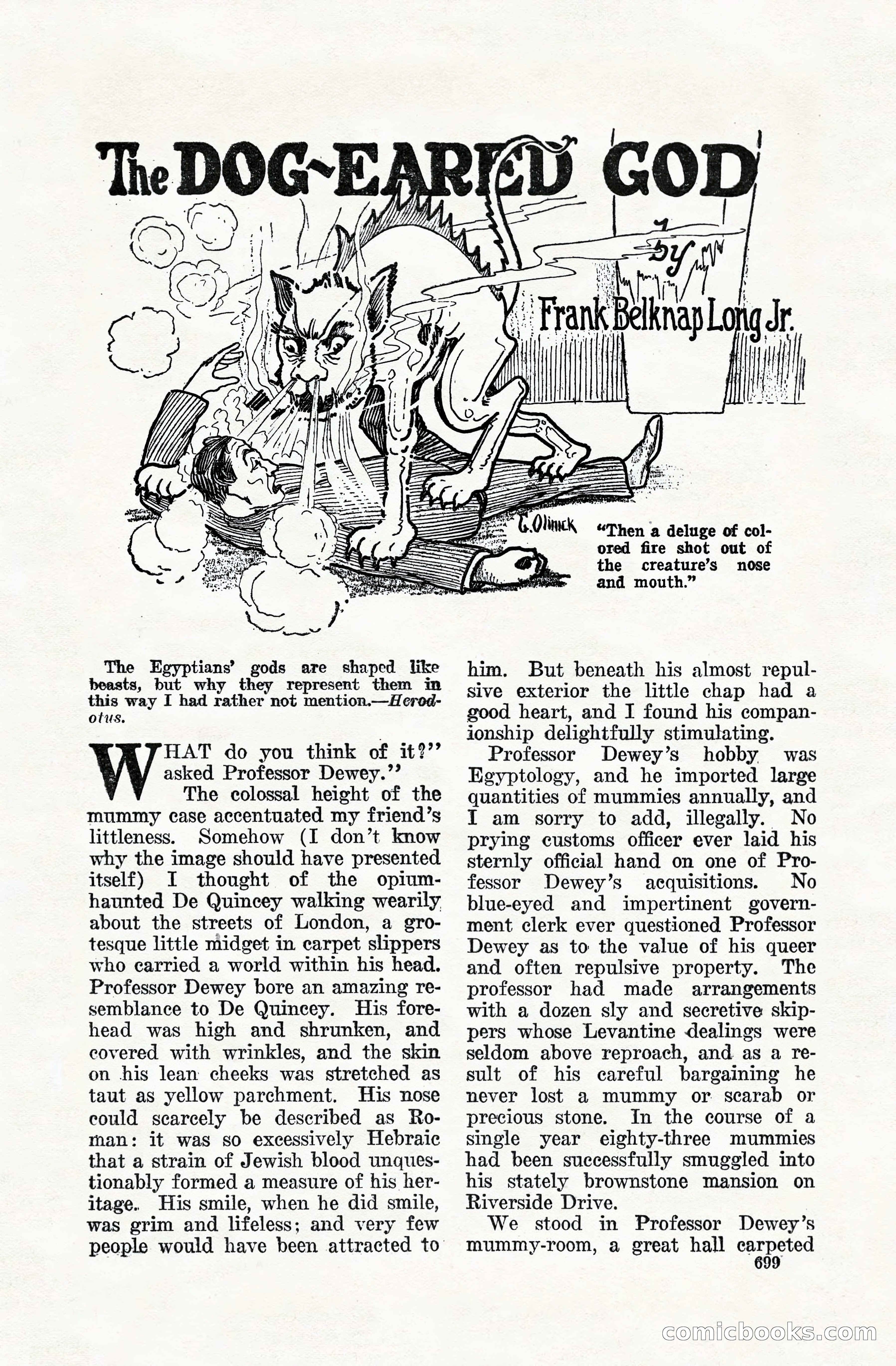 Weird Tales, Vol. VIII, No. 5 — page 125 of 148