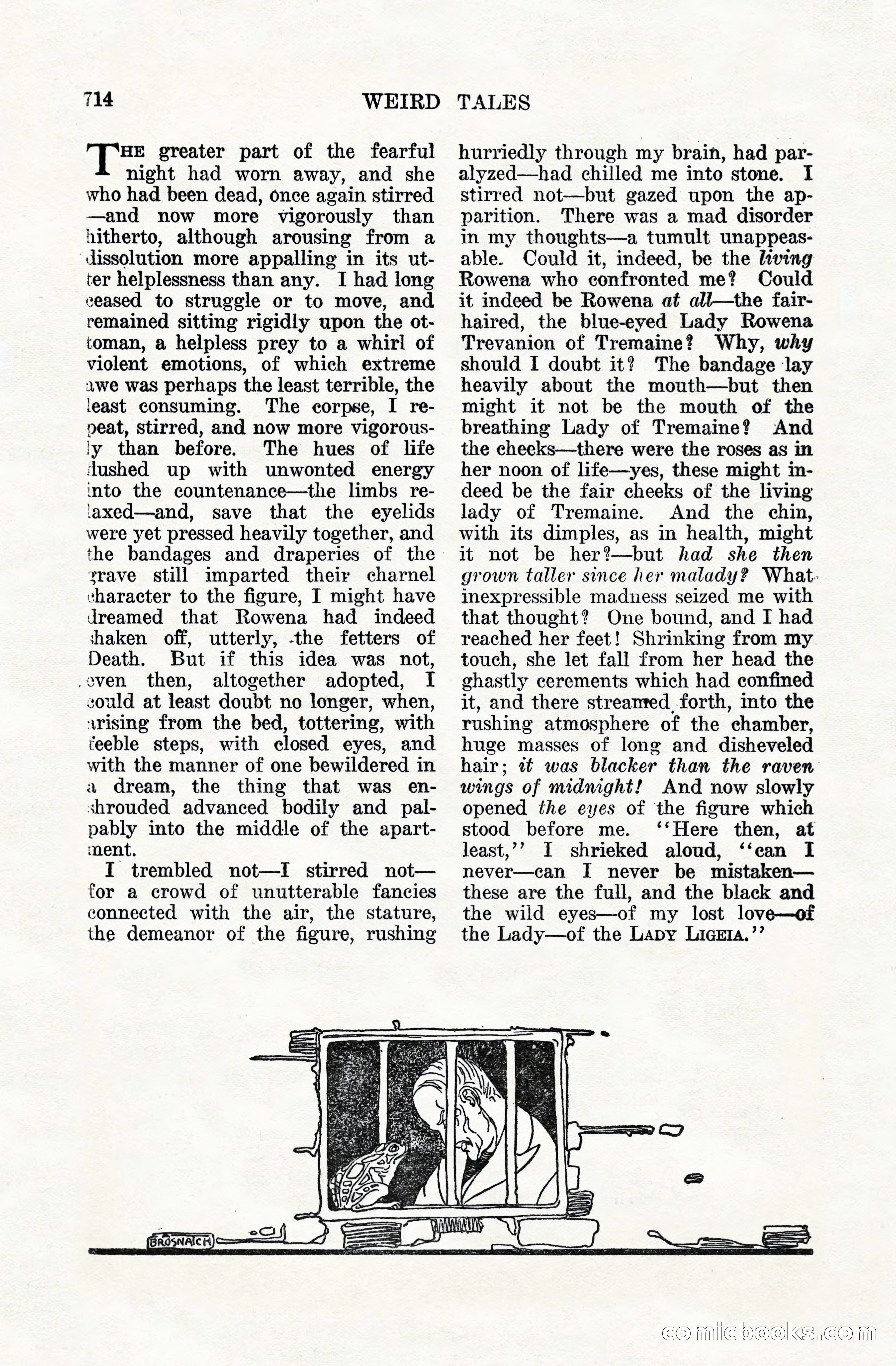 Weird Tales, Vol. VIII, No. 5 — page 140 of 148