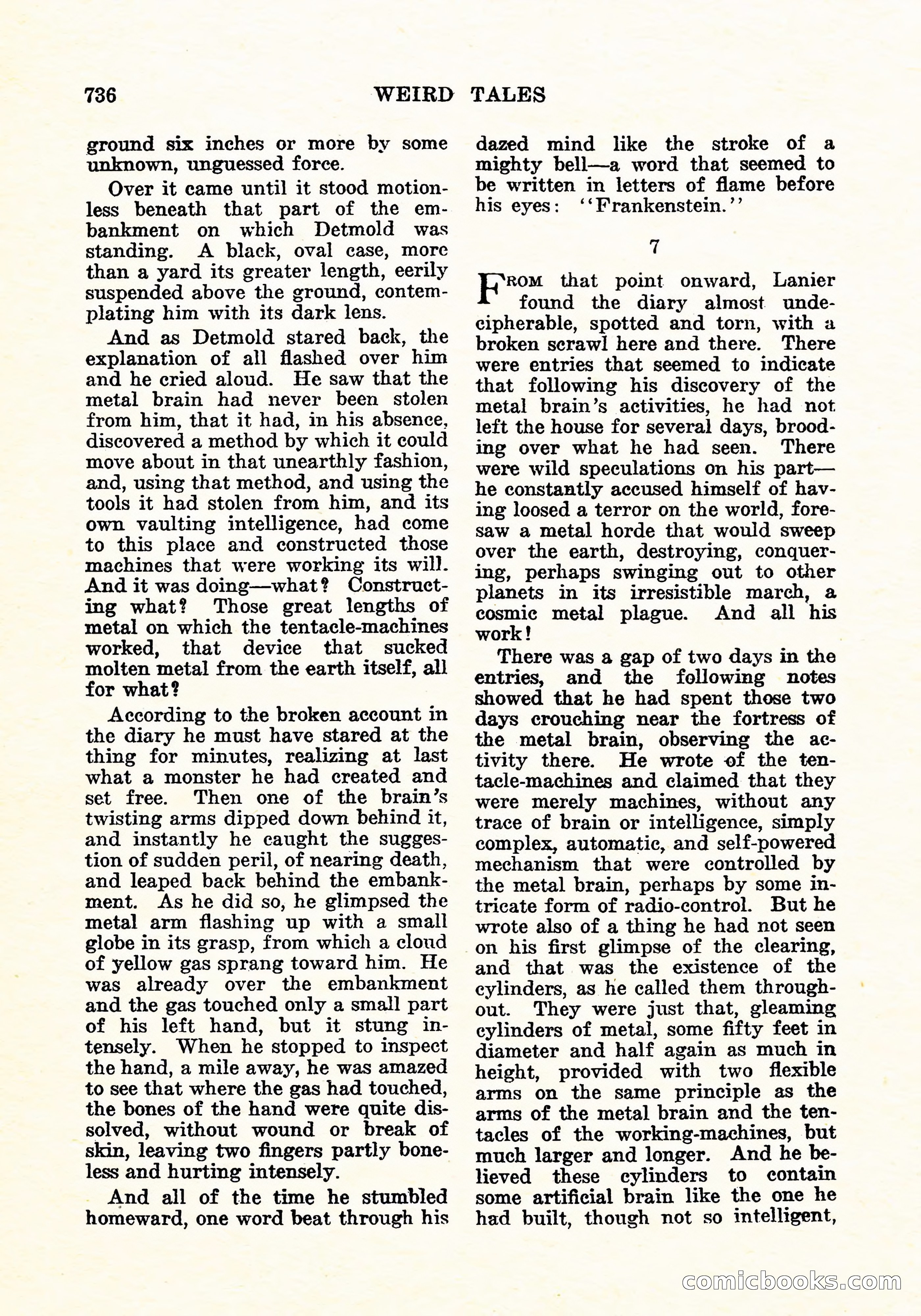 Weird Tales, December 1926 — page 17 of 146