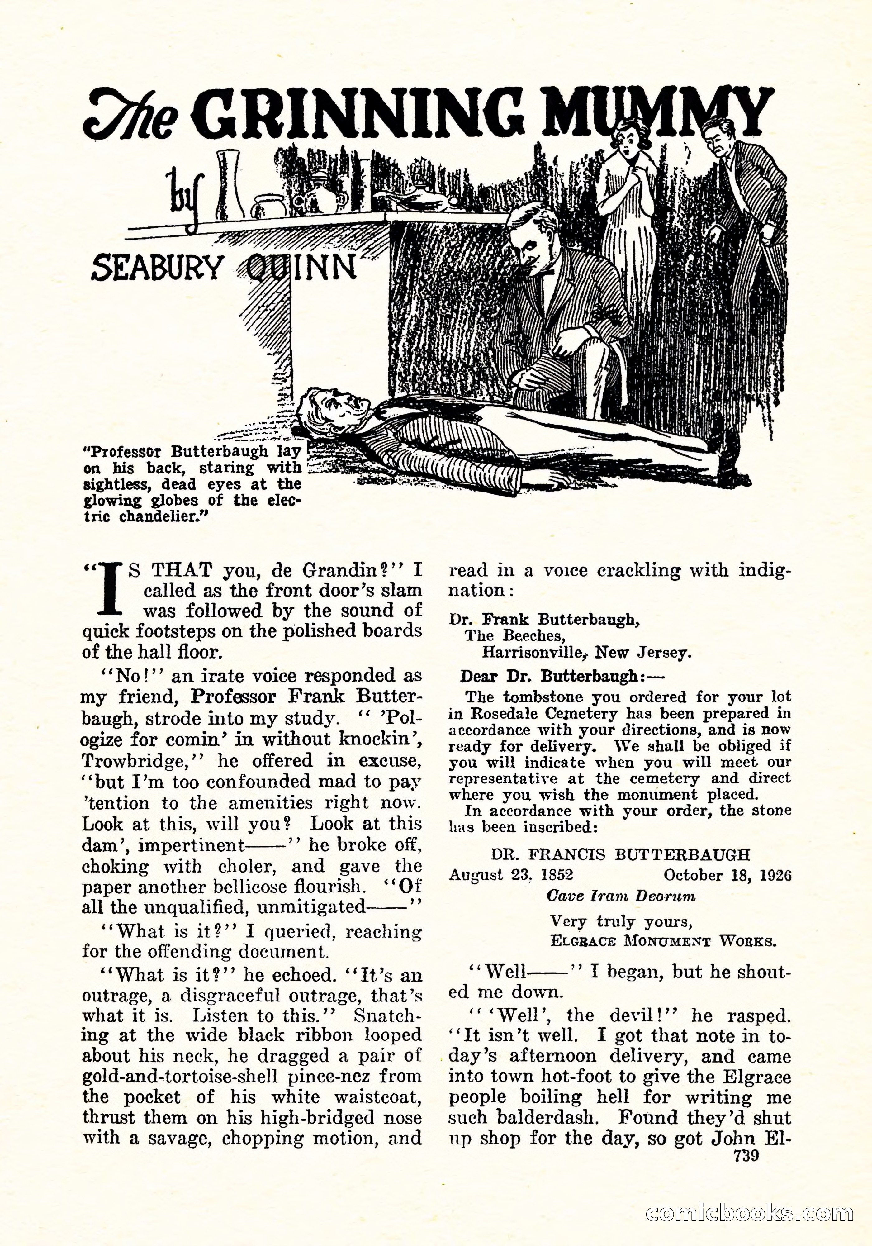 Weird Tales, December 1926 — page 20 of 146