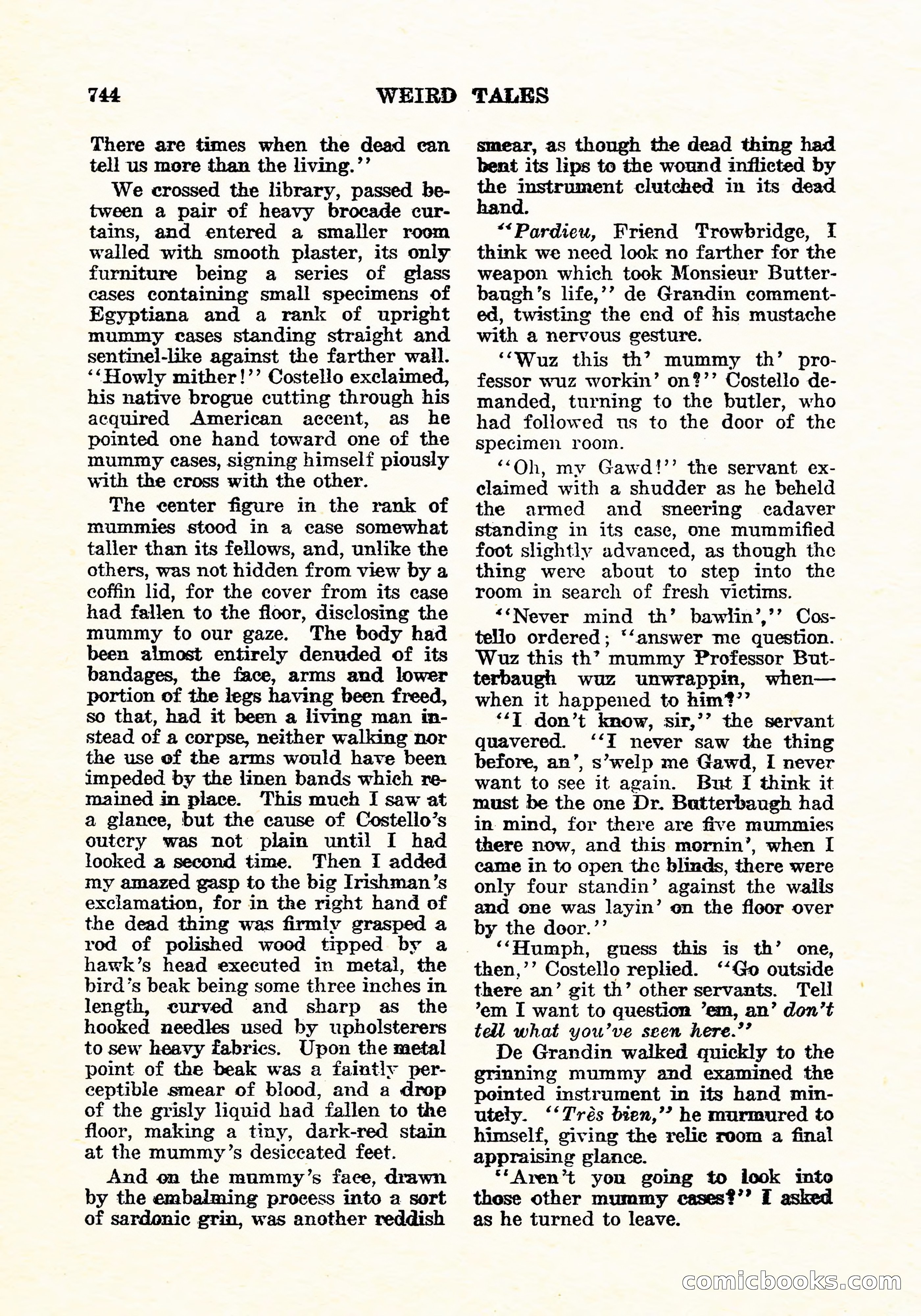 Weird Tales, December 1926 — page 25 of 146