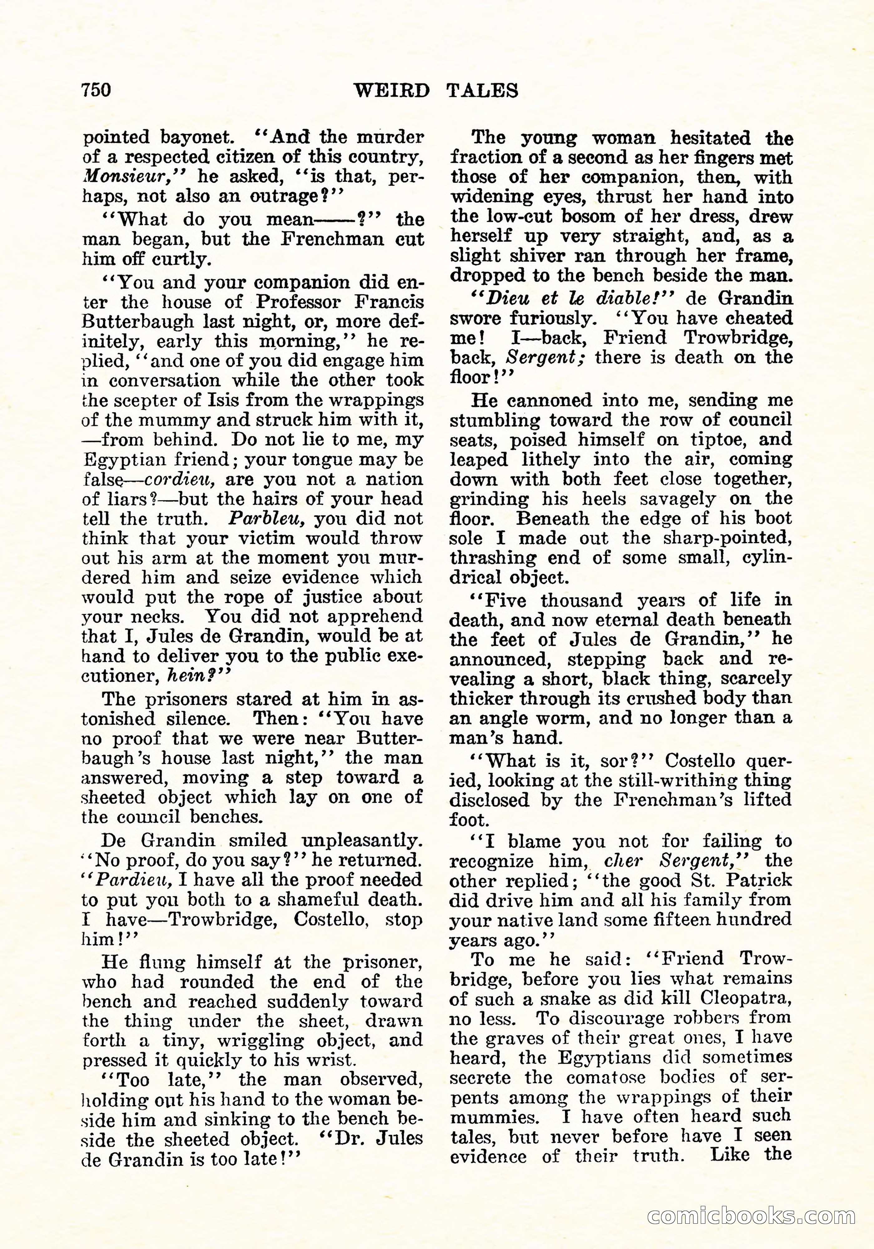 Weird Tales, December 1926 — page 31 of 146