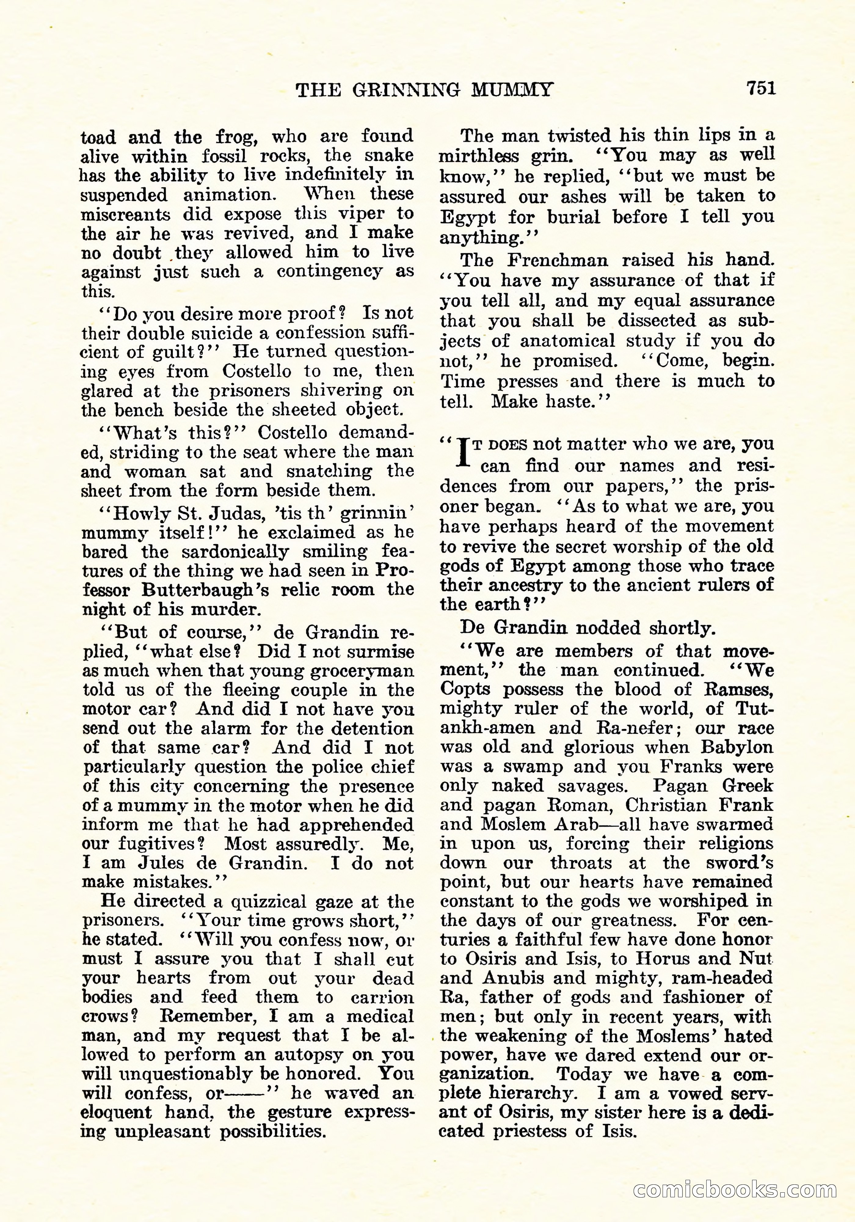 Weird Tales, December 1926 — page 32 of 146