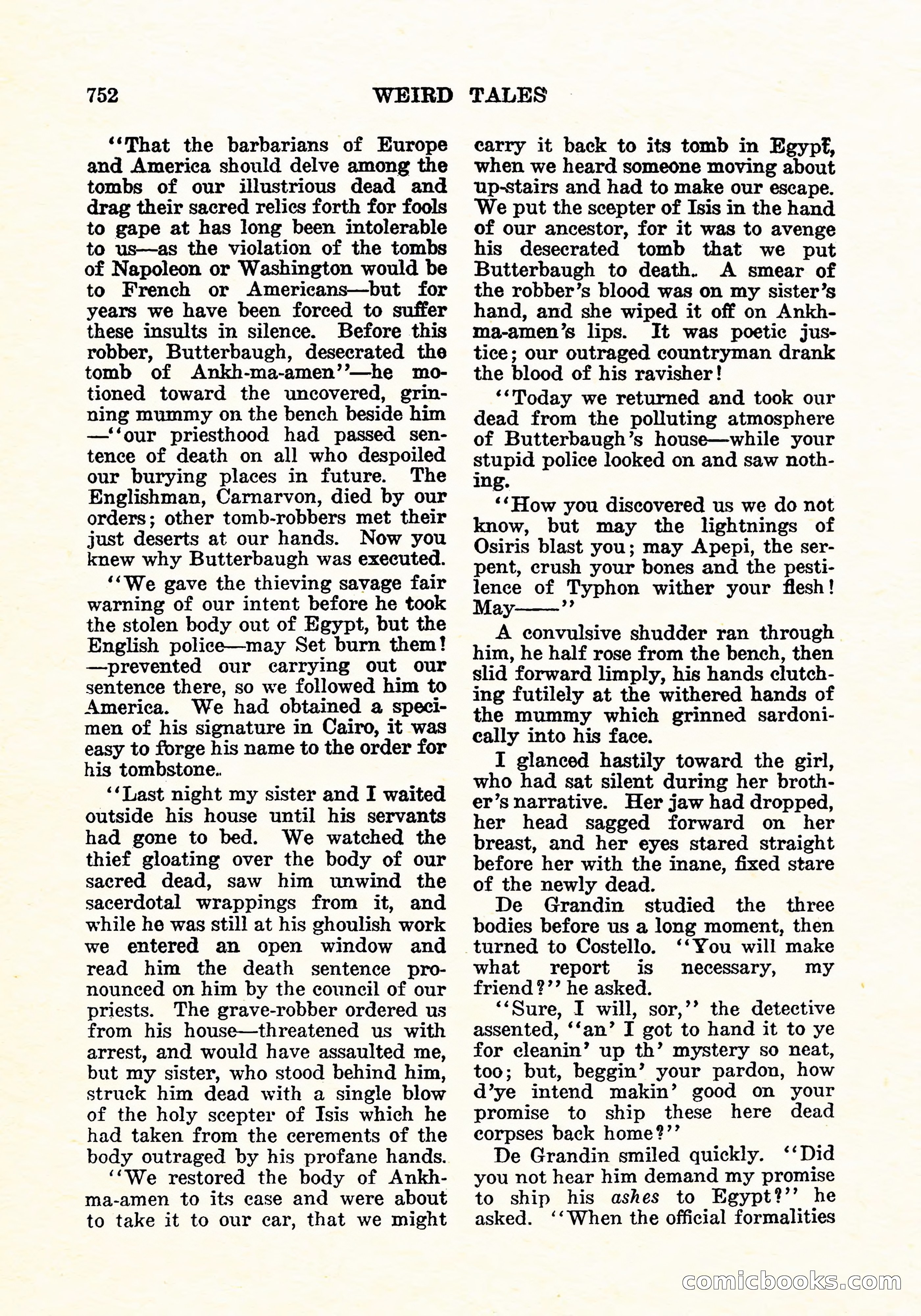Weird Tales, December 1926 — page 33 of 146
