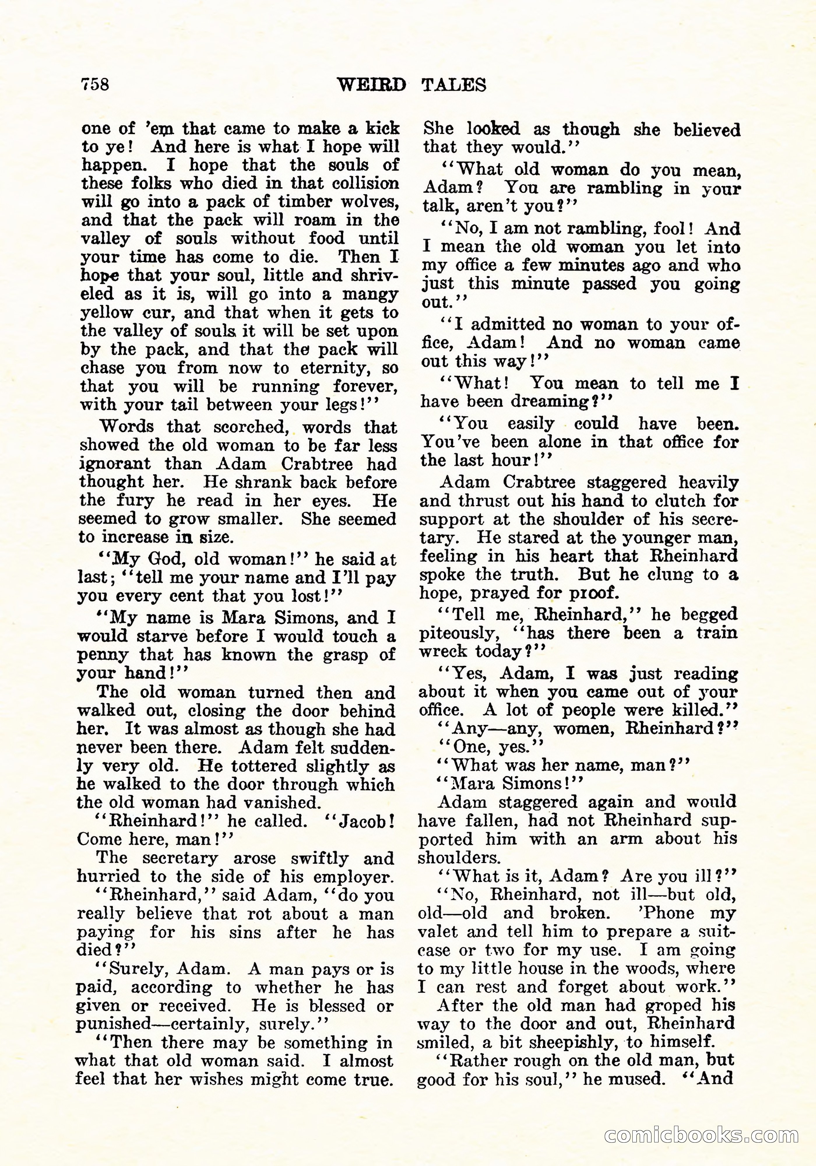 Weird Tales, December 1926 — page 39 of 146