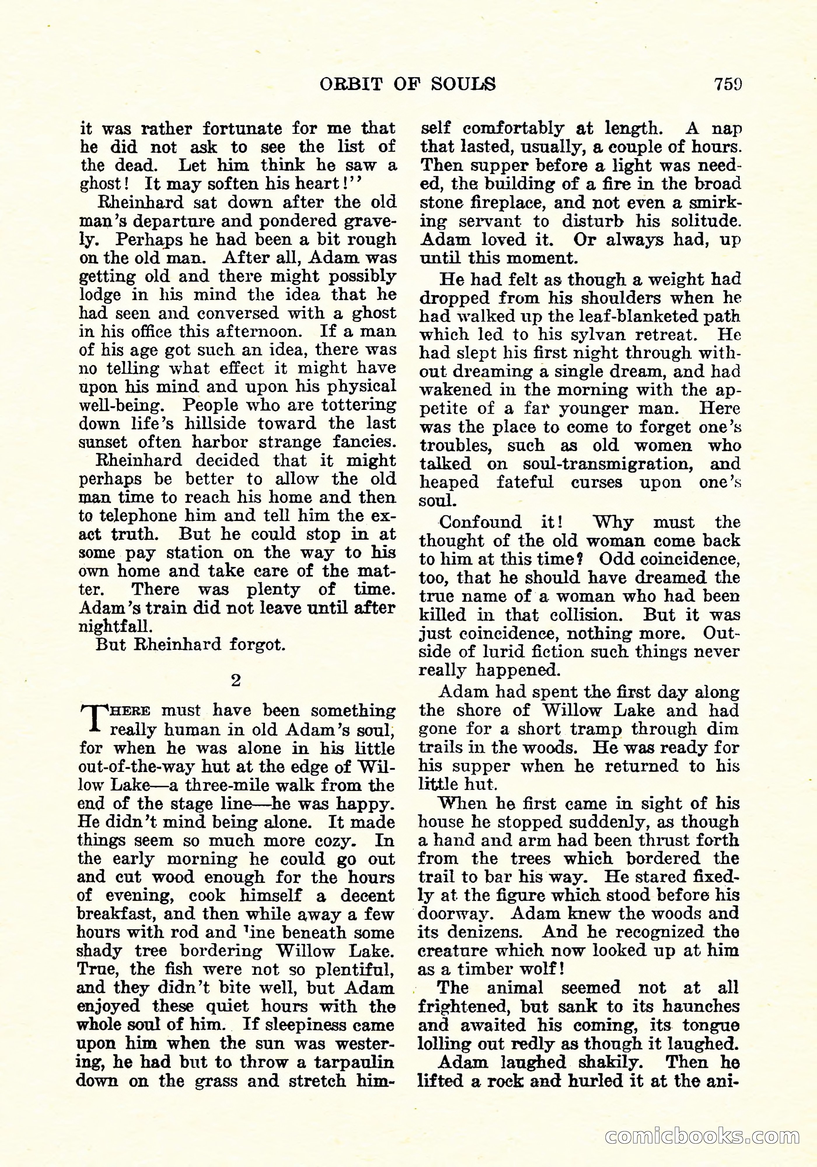 Weird Tales, December 1926 — page 40 of 146