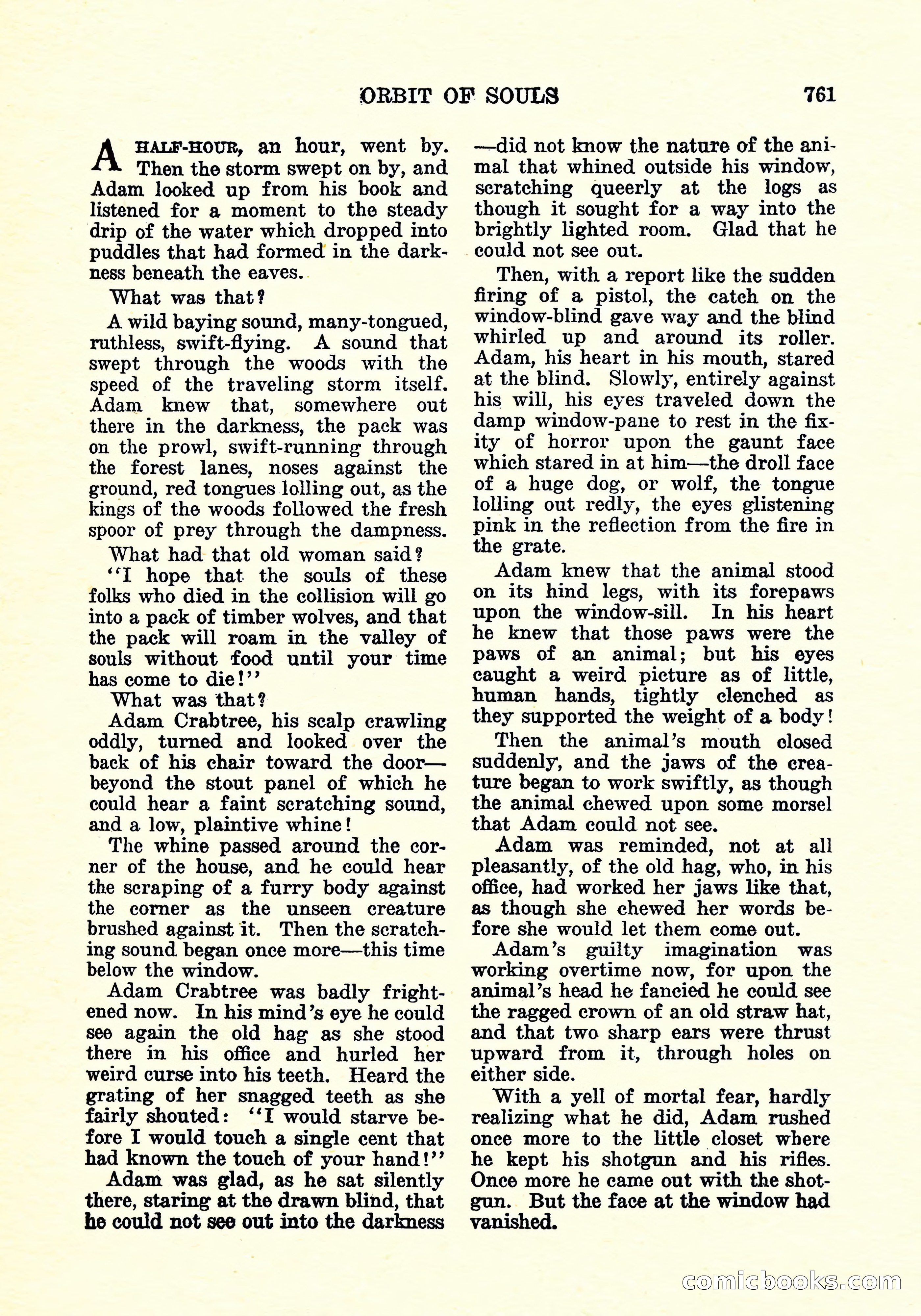 Weird Tales, December 1926 — page 42 of 146