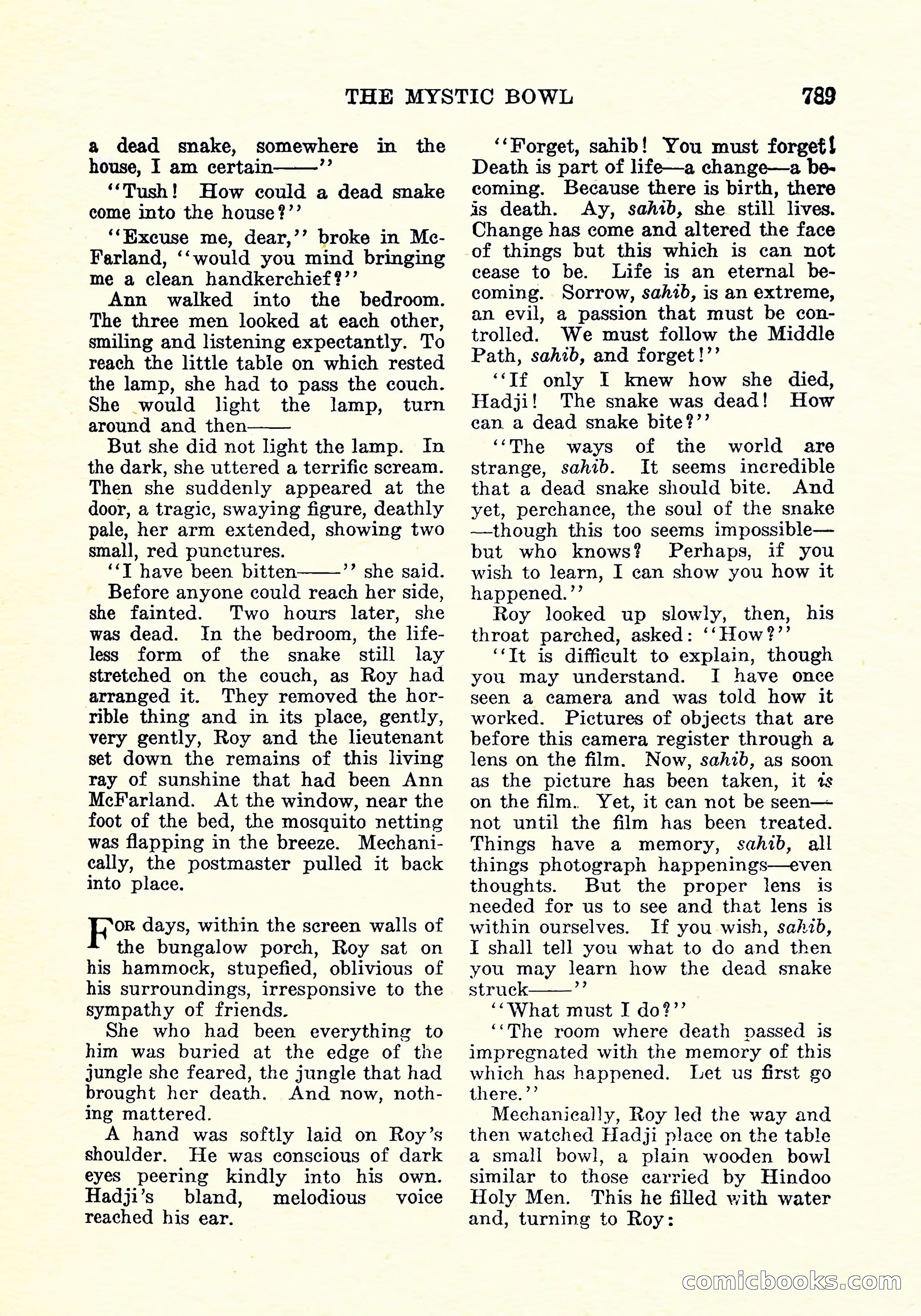 Weird Tales, December 1926 — page 70 of 146