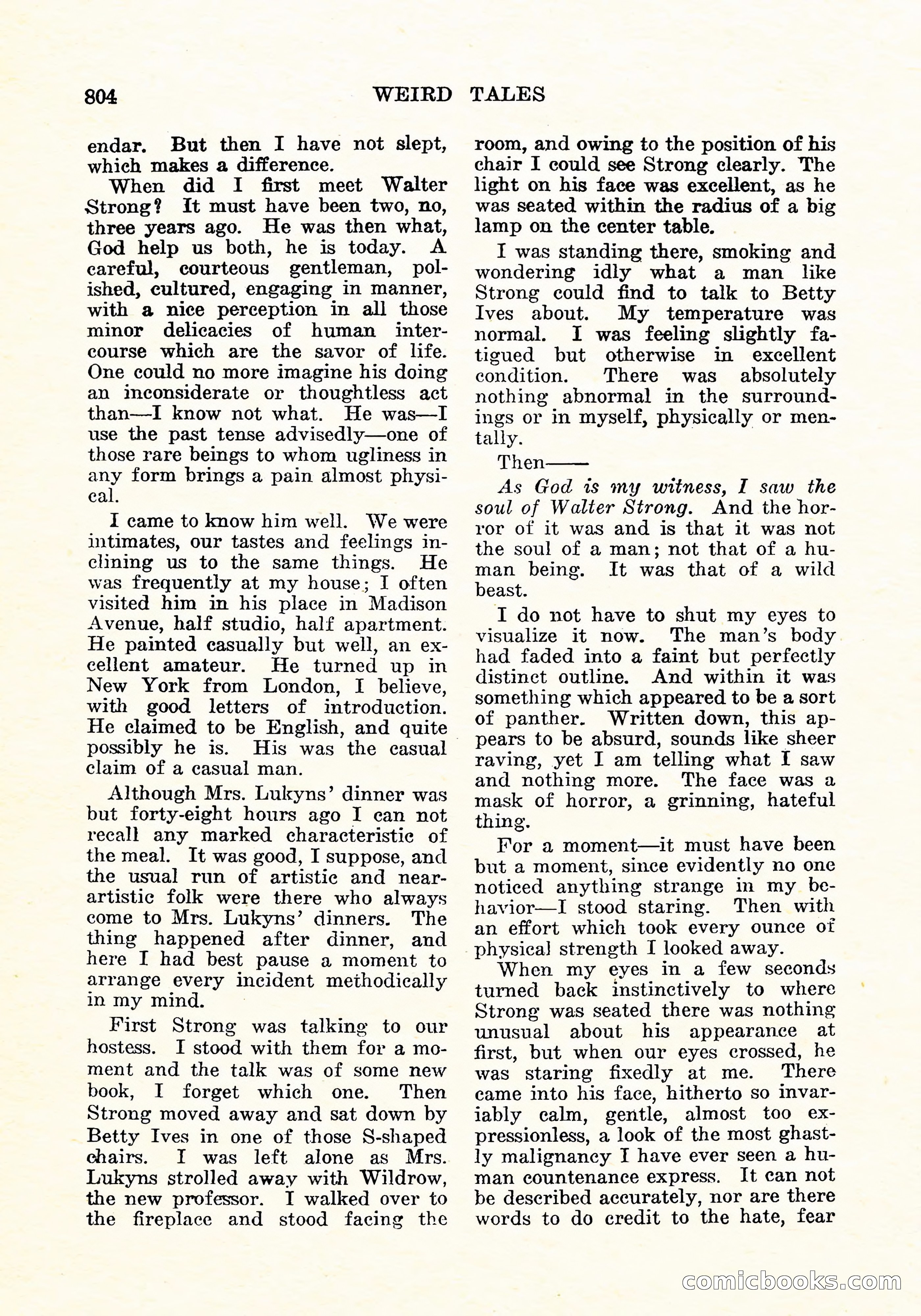 Weird Tales, December 1926 — page 85 of 146