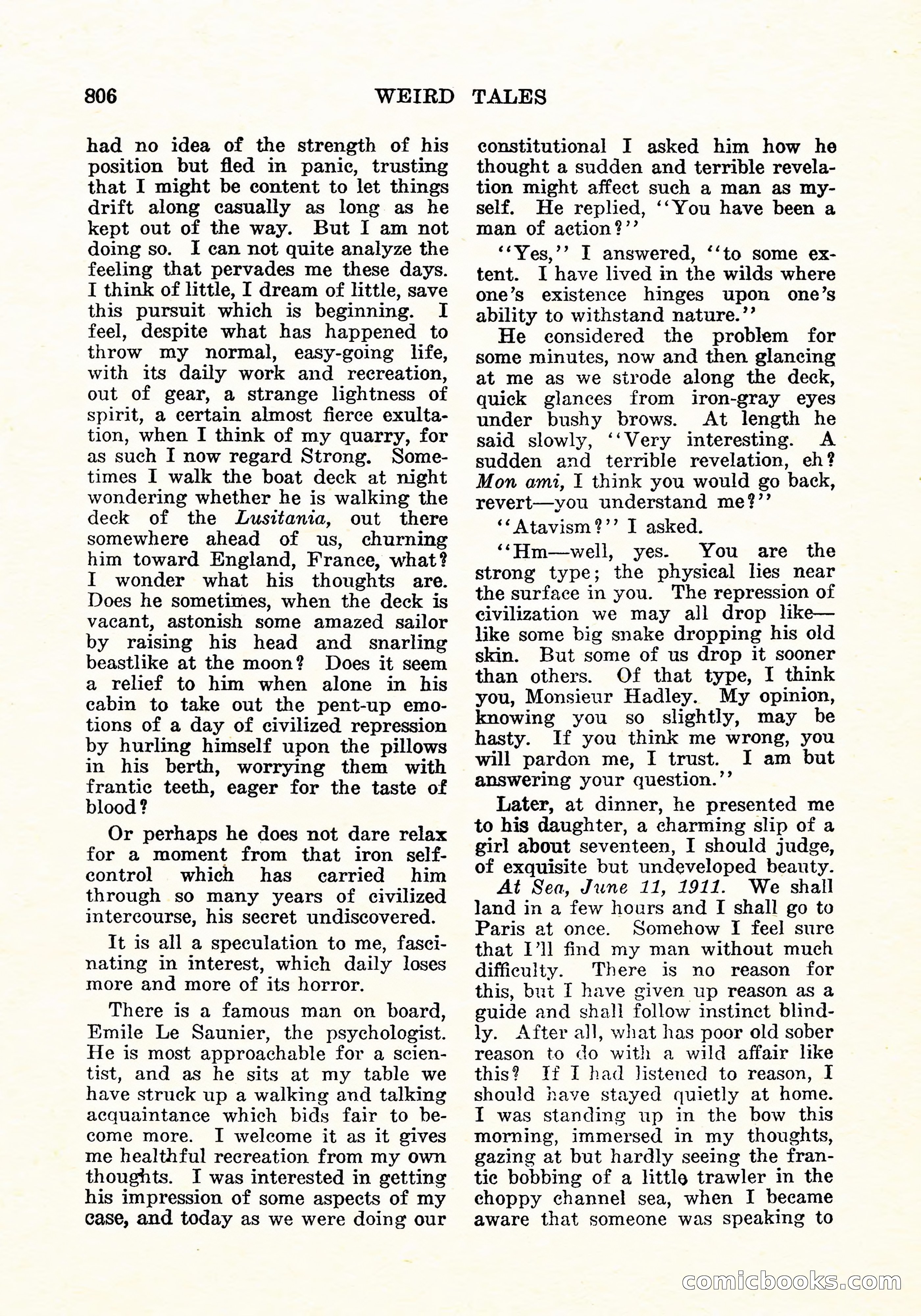 Weird Tales, December 1926 — page 87 of 146