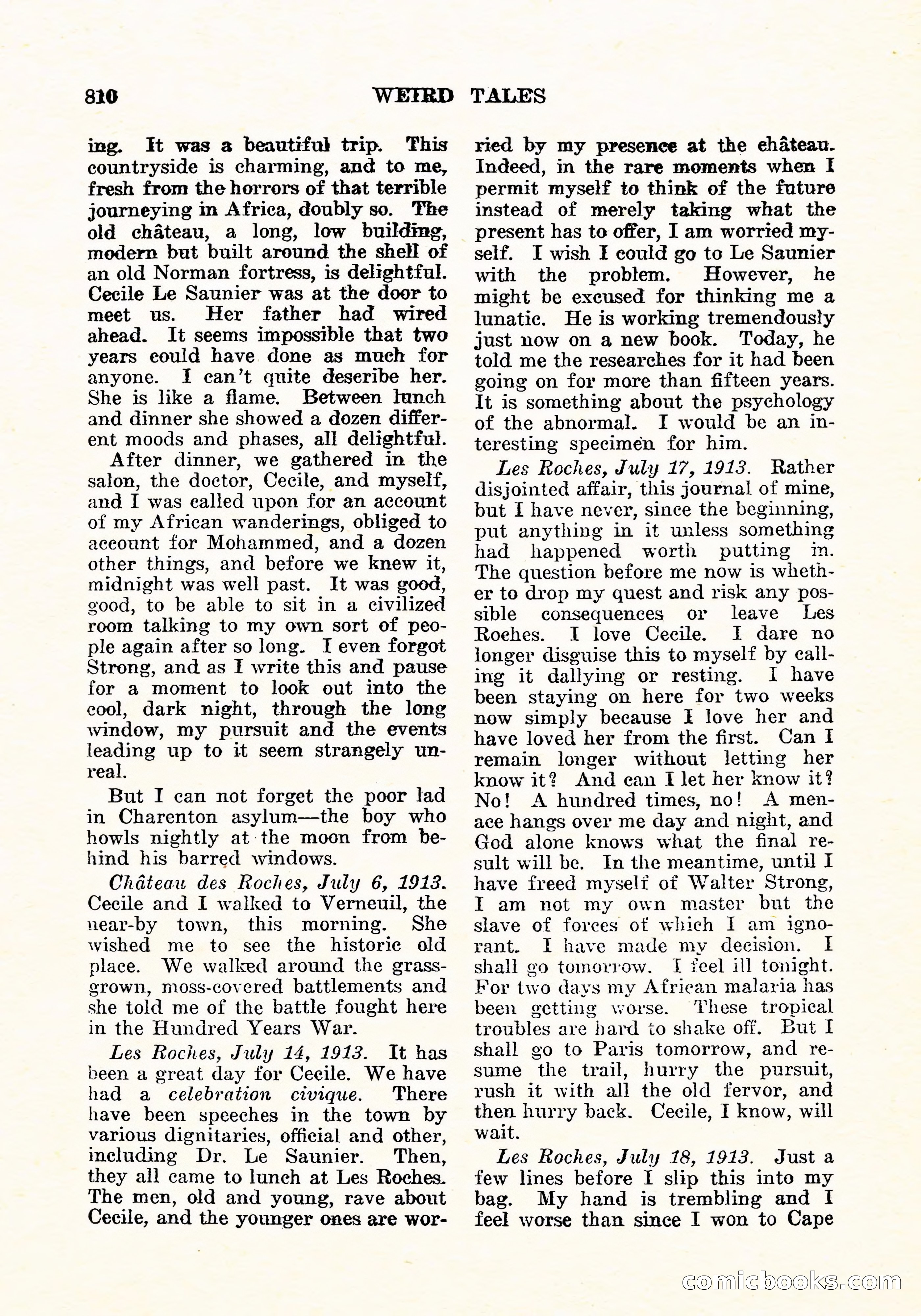 Weird Tales, December 1926 — page 91 of 146
