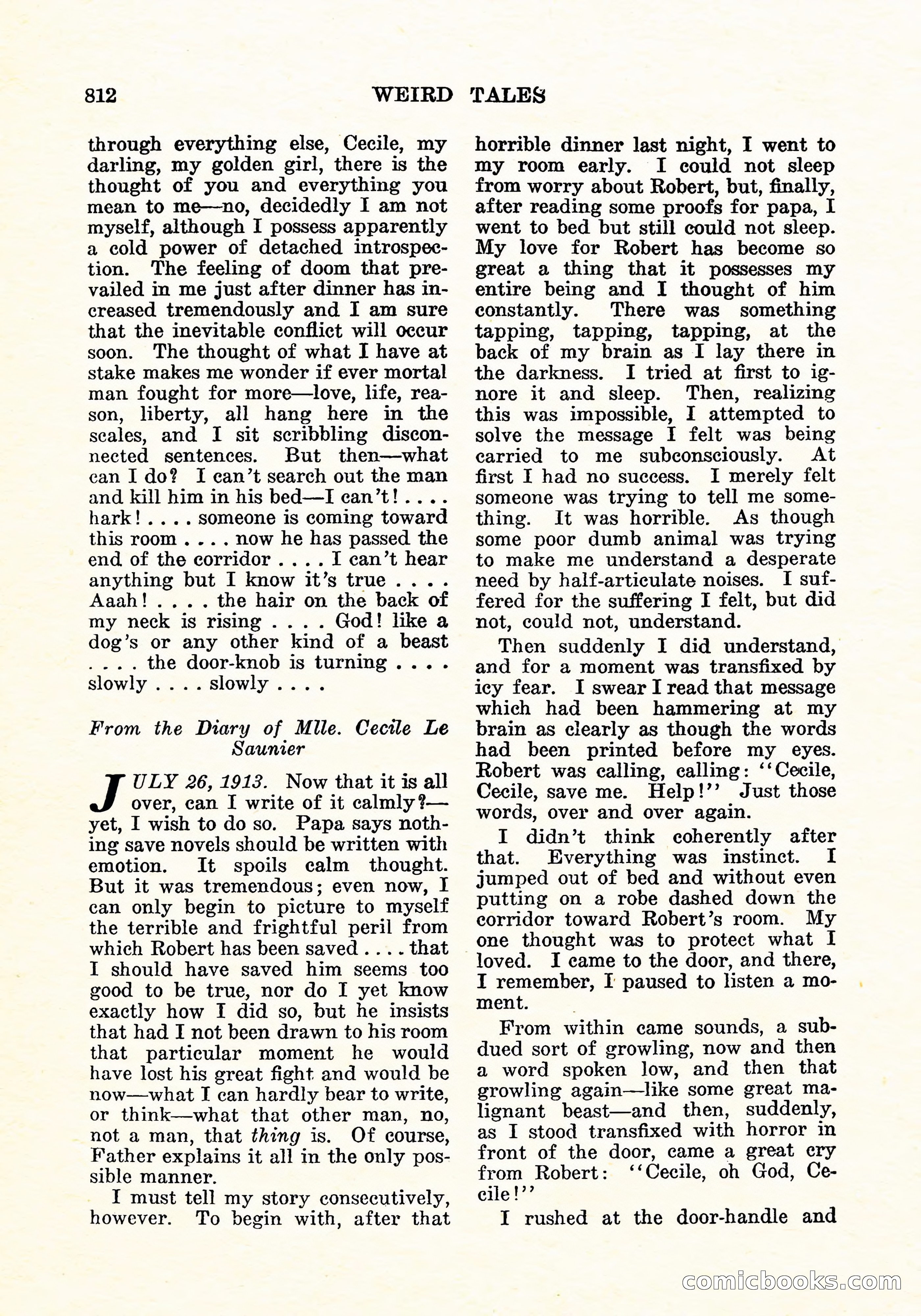 Weird Tales, December 1926 — page 93 of 146