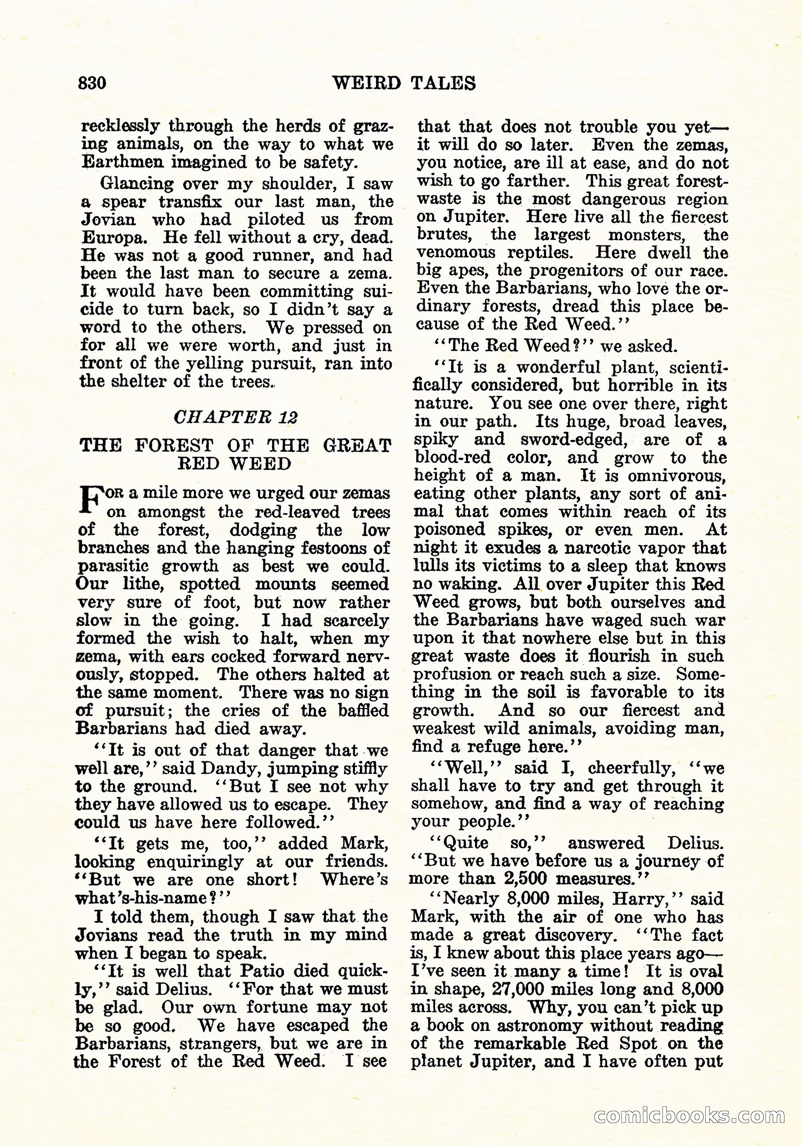 Weird Tales, December 1926 — page 111 of 146