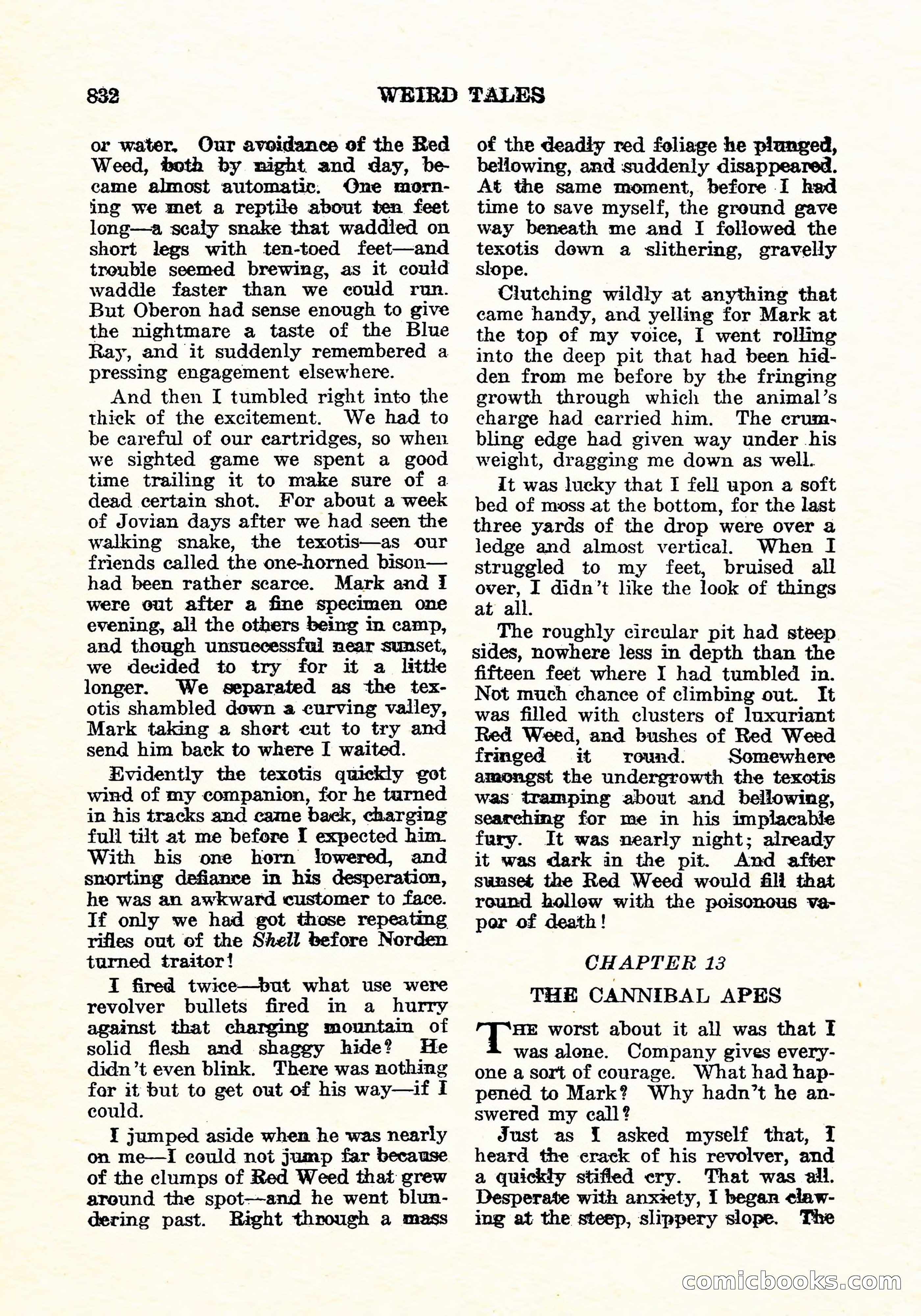 Weird Tales, December 1926 — page 113 of 146