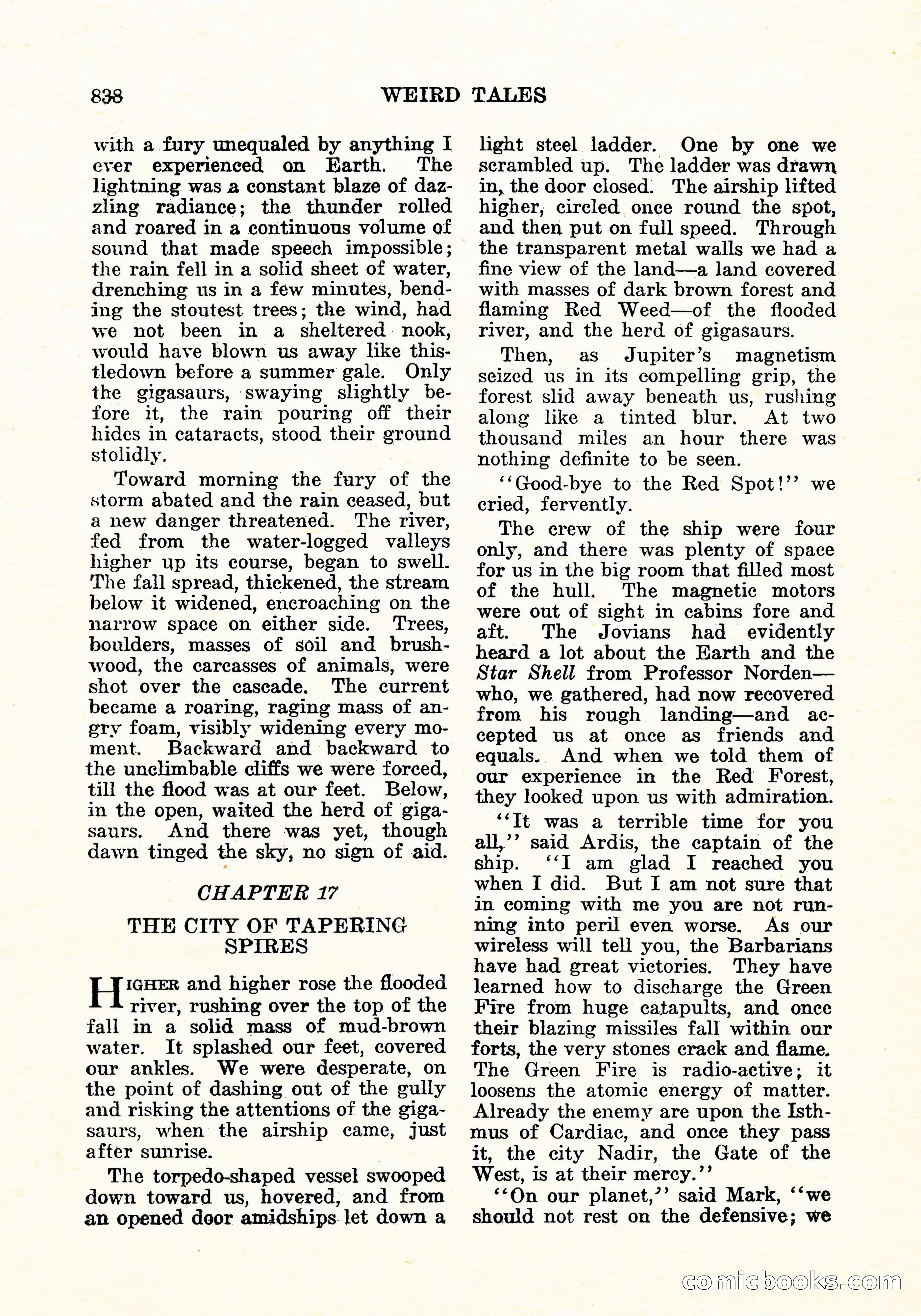 Weird Tales, December 1926 — page 119 of 146