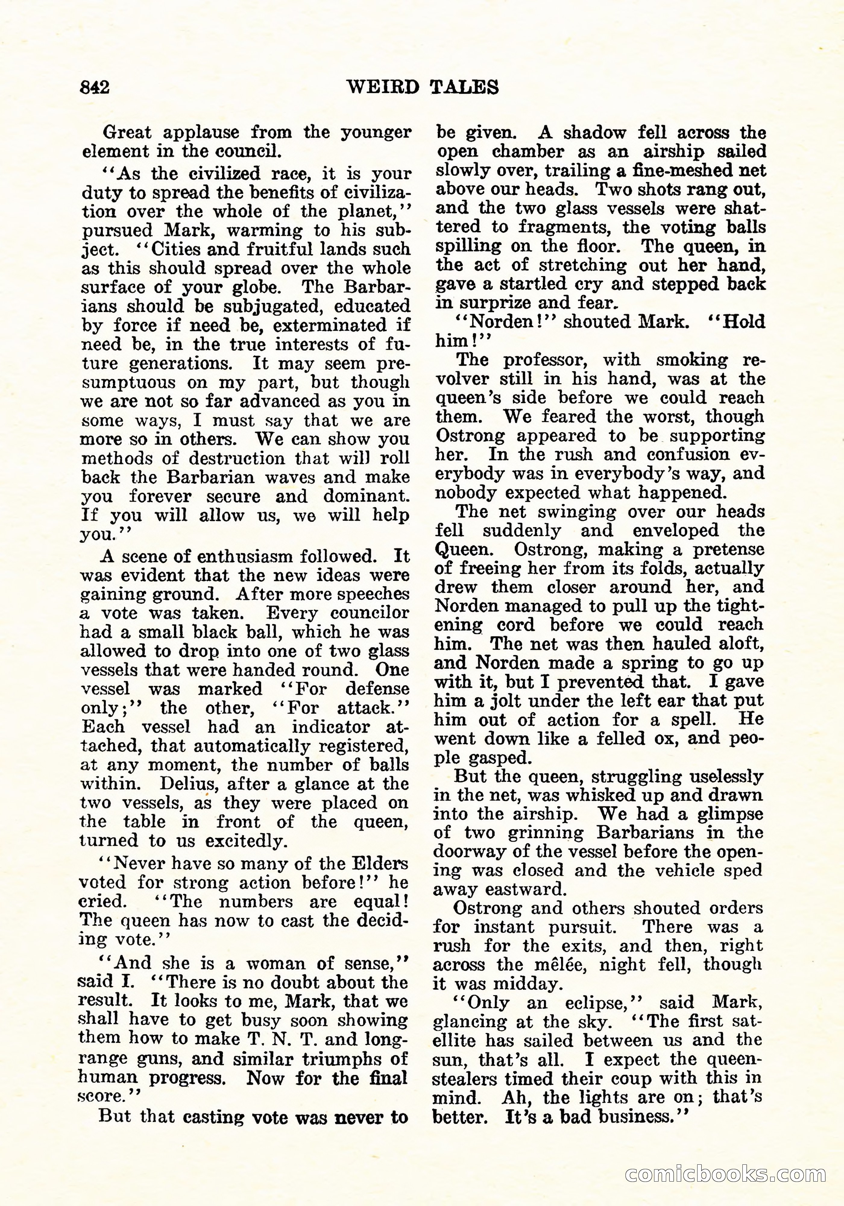 Weird Tales, December 1926 — page 123 of 146