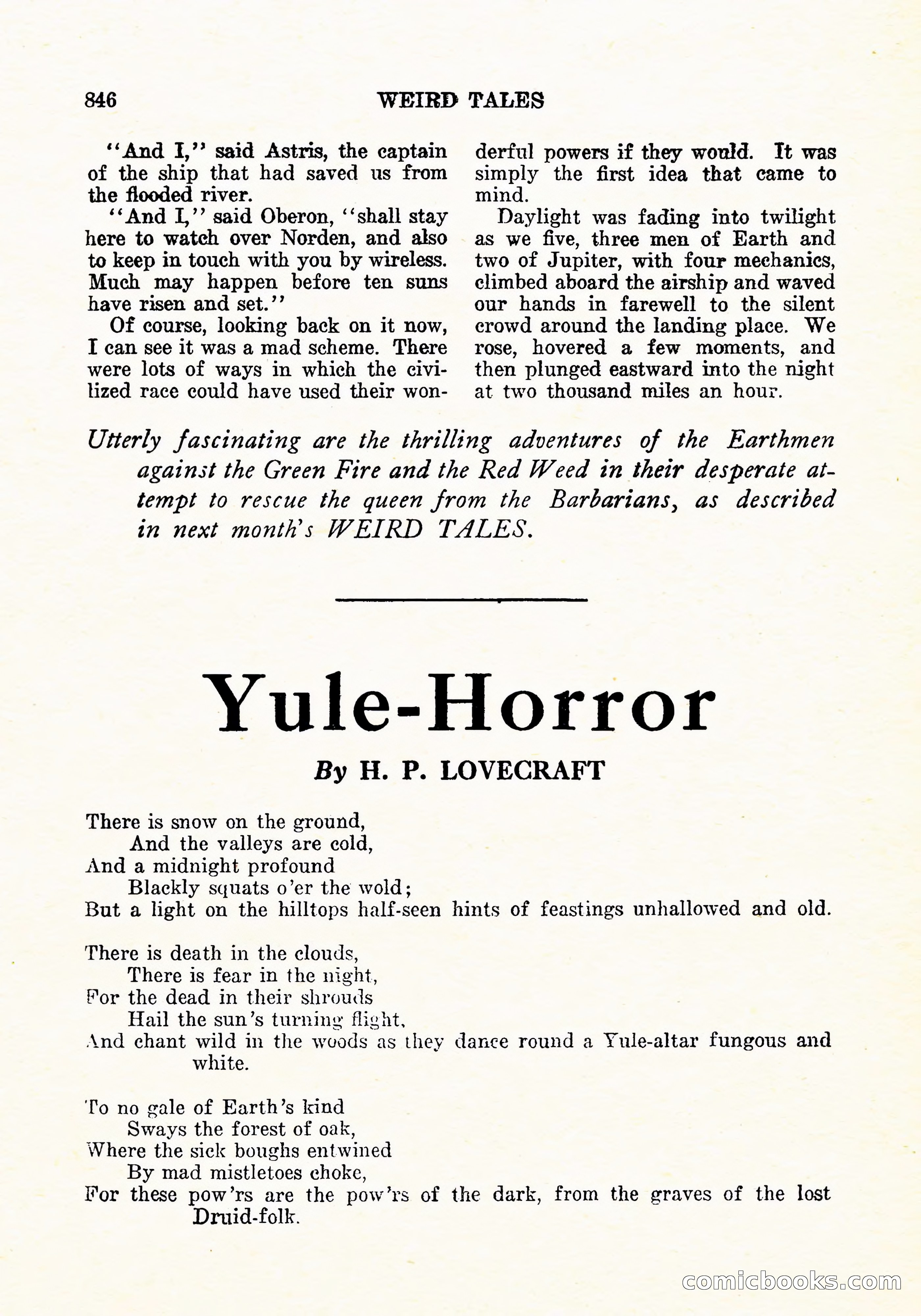 Weird Tales, December 1926 — page 127 of 146