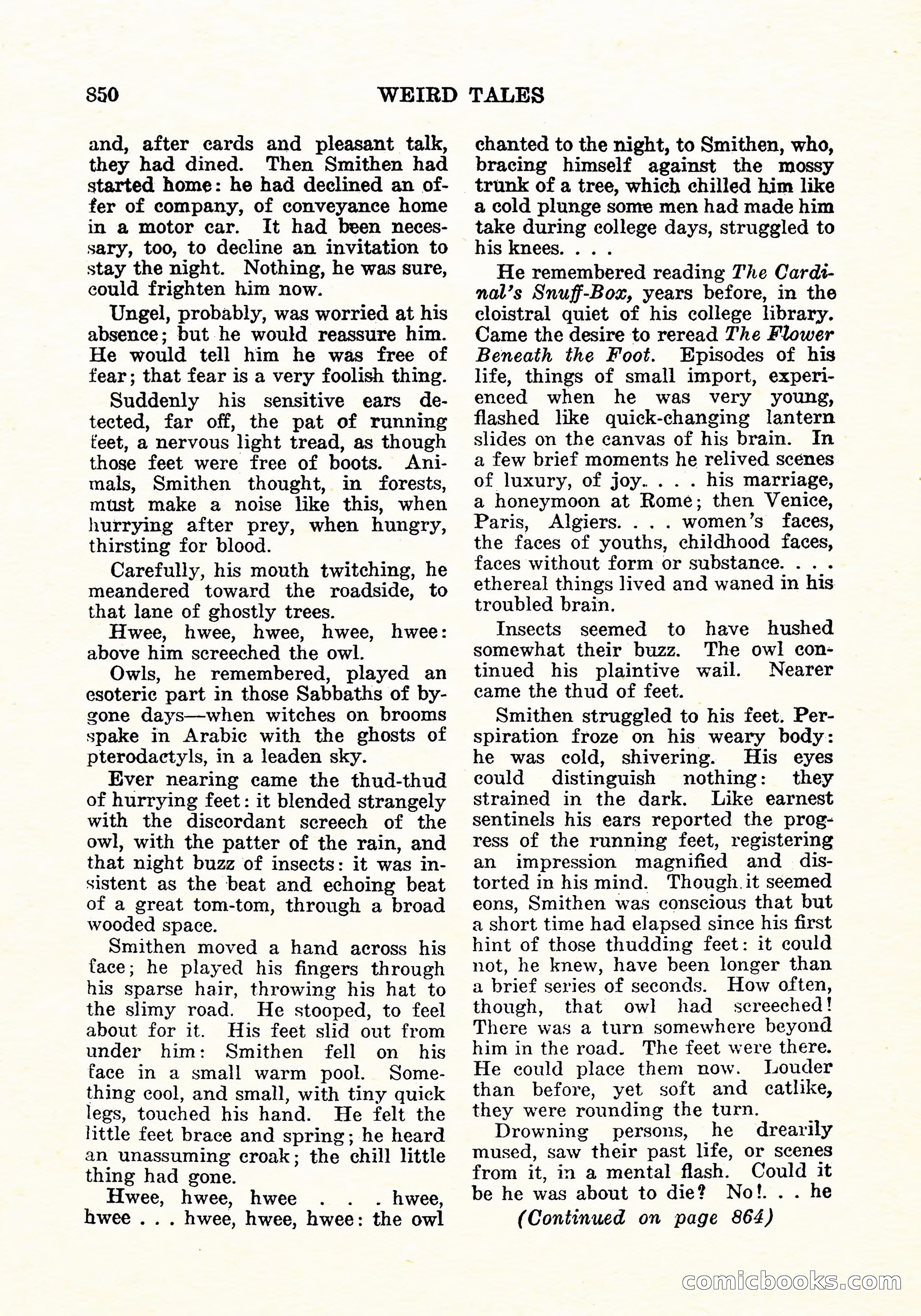 Weird Tales, December 1926 — page 131 of 146
