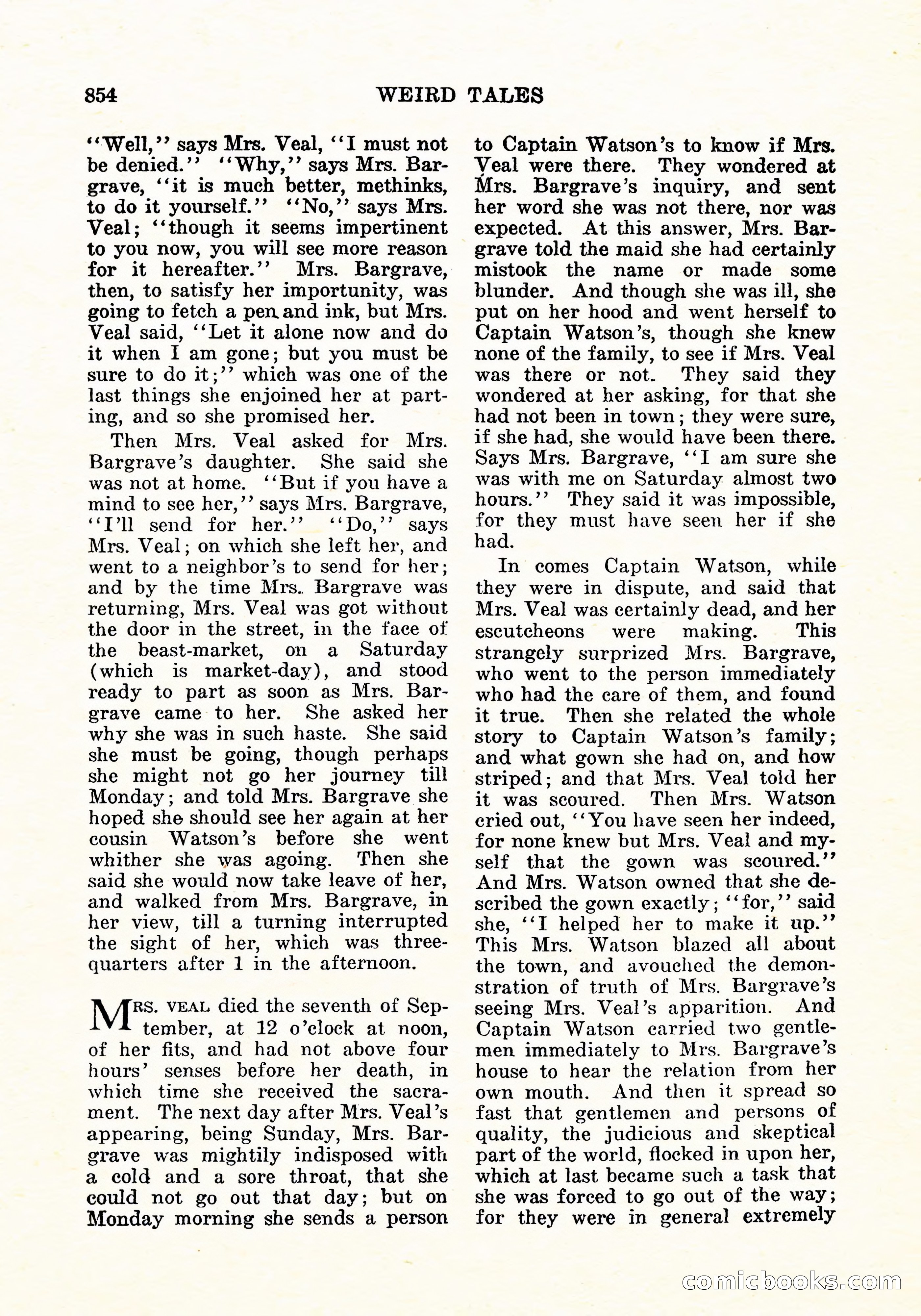 Weird Tales, December 1926 — page 135 of 146