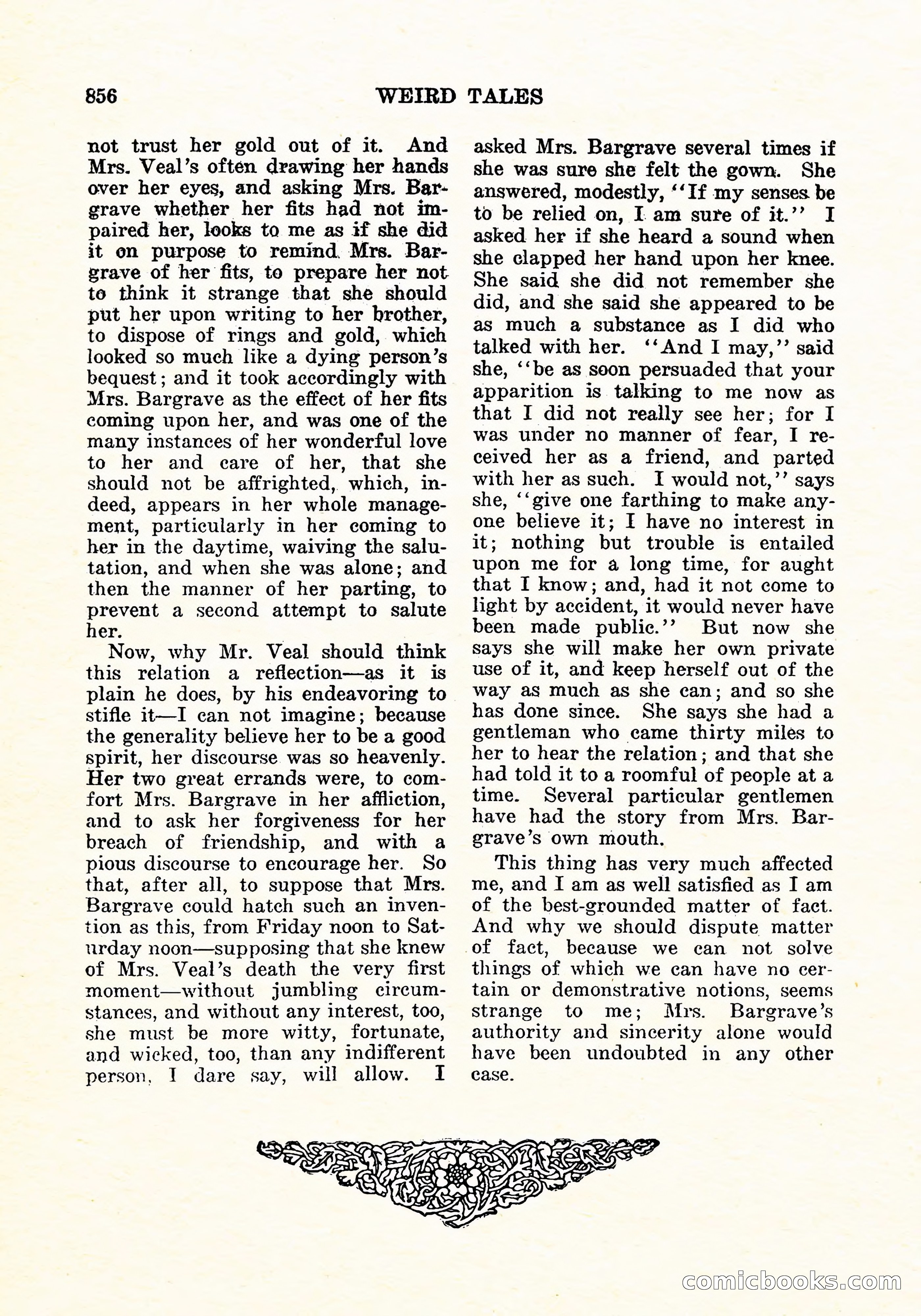 Weird Tales, December 1926 — page 137 of 146