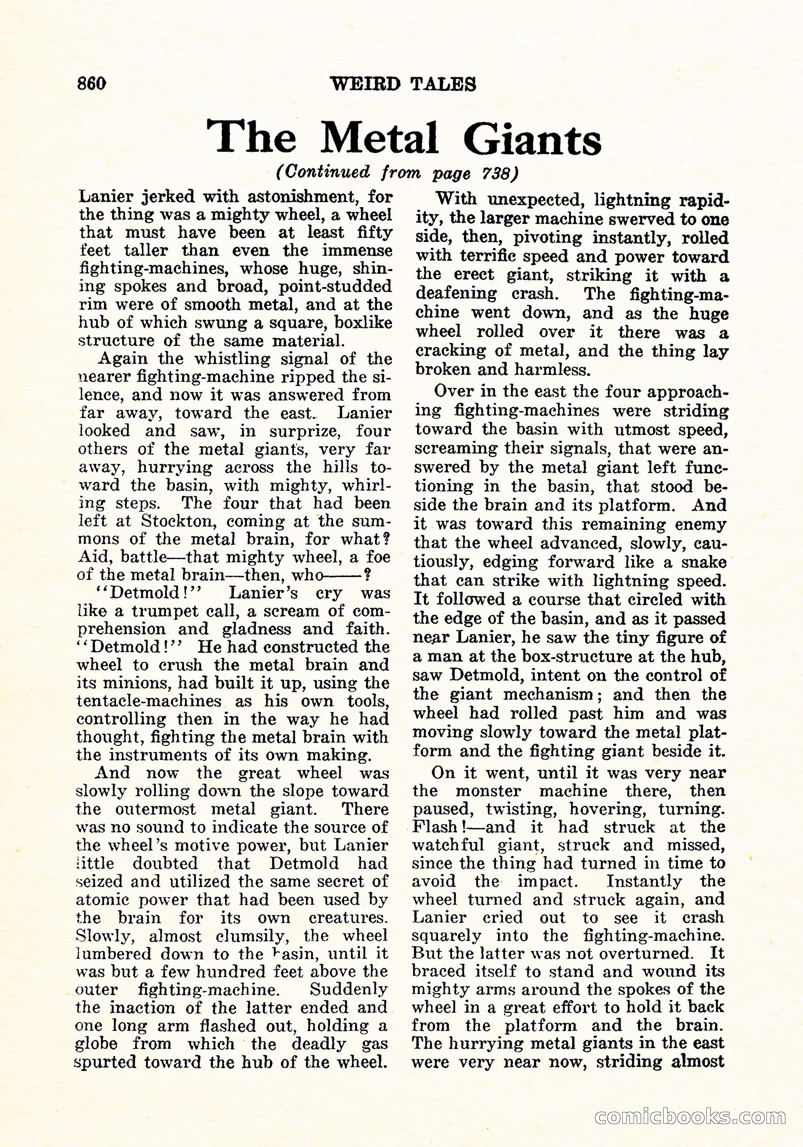 Weird Tales, December 1926 — page 141 of 146