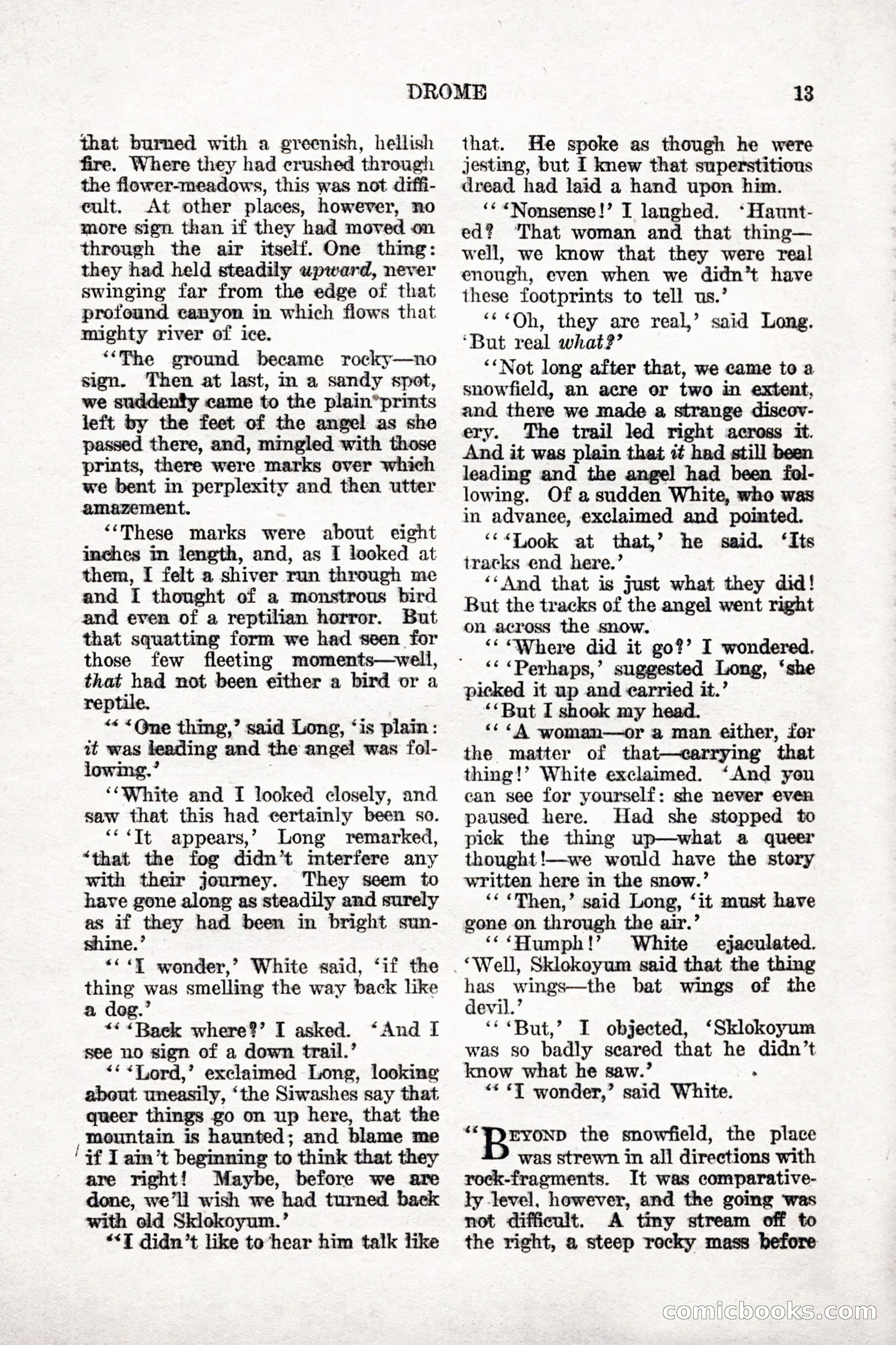 Weird Tales, Vol. 9, No. 1 — page 15 of 148
