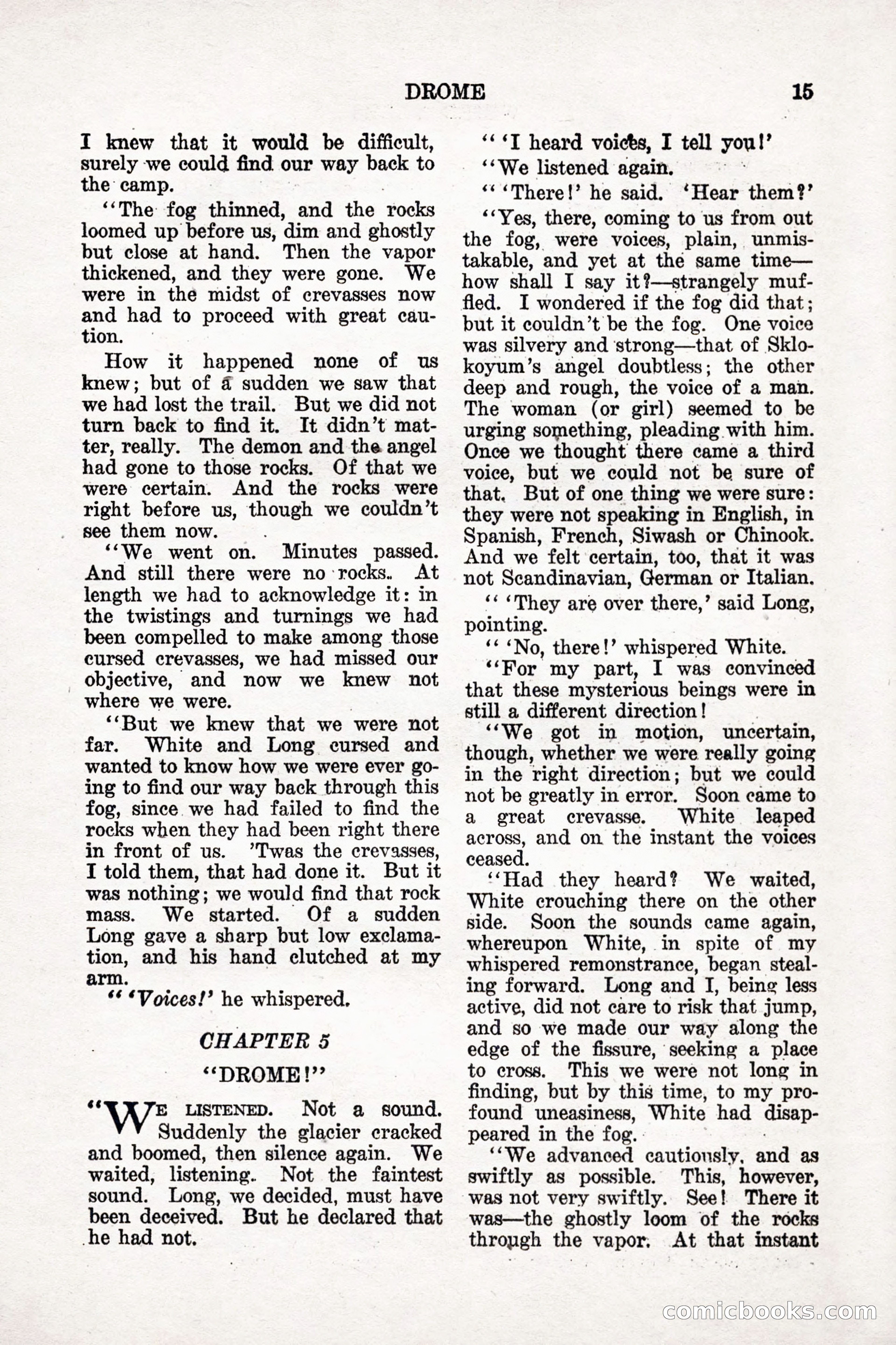 Weird Tales, Vol. 9, No. 1 — page 17 of 148