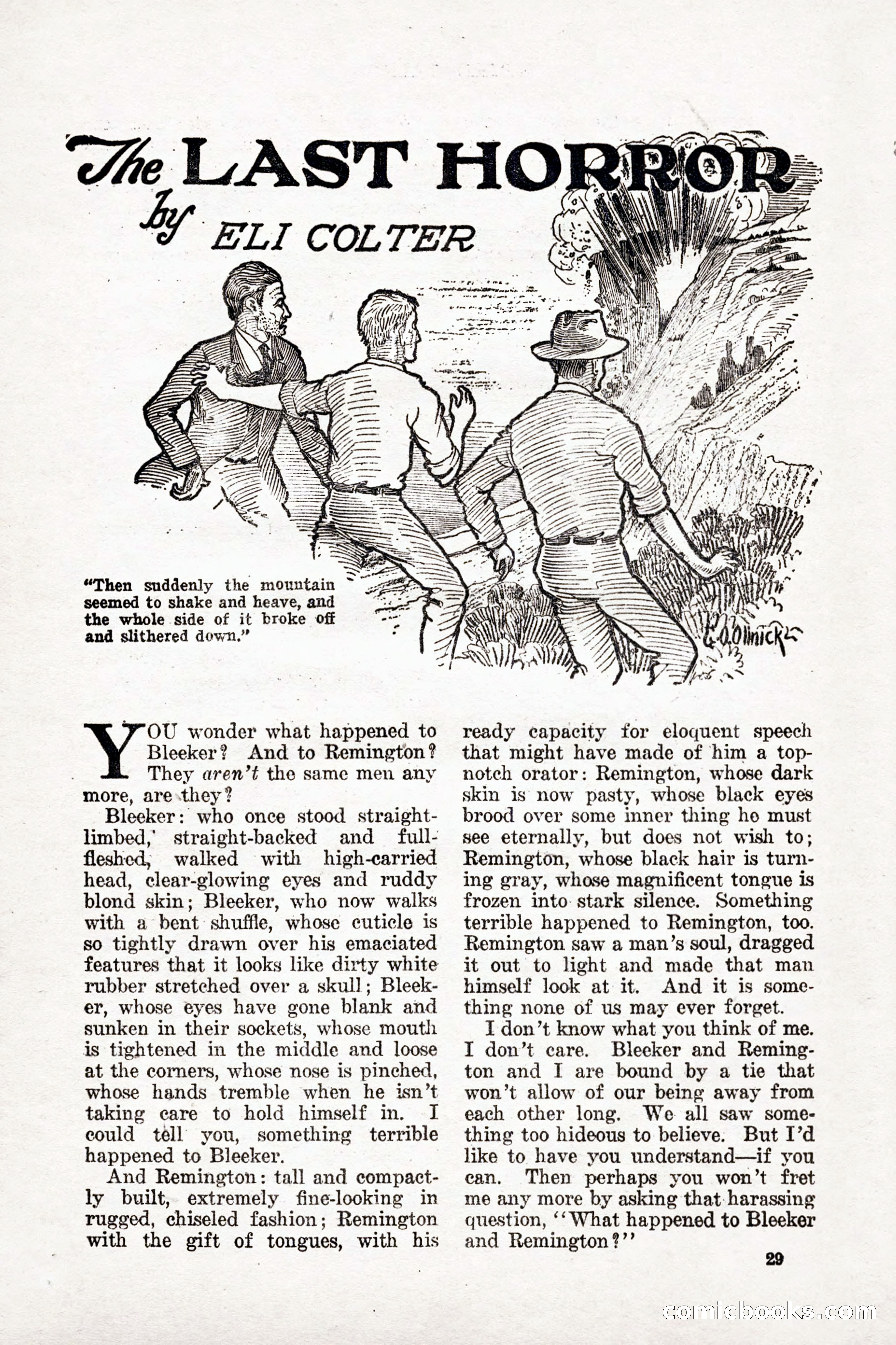 Weird Tales, Vol. 9, No. 1 — page 31 of 148