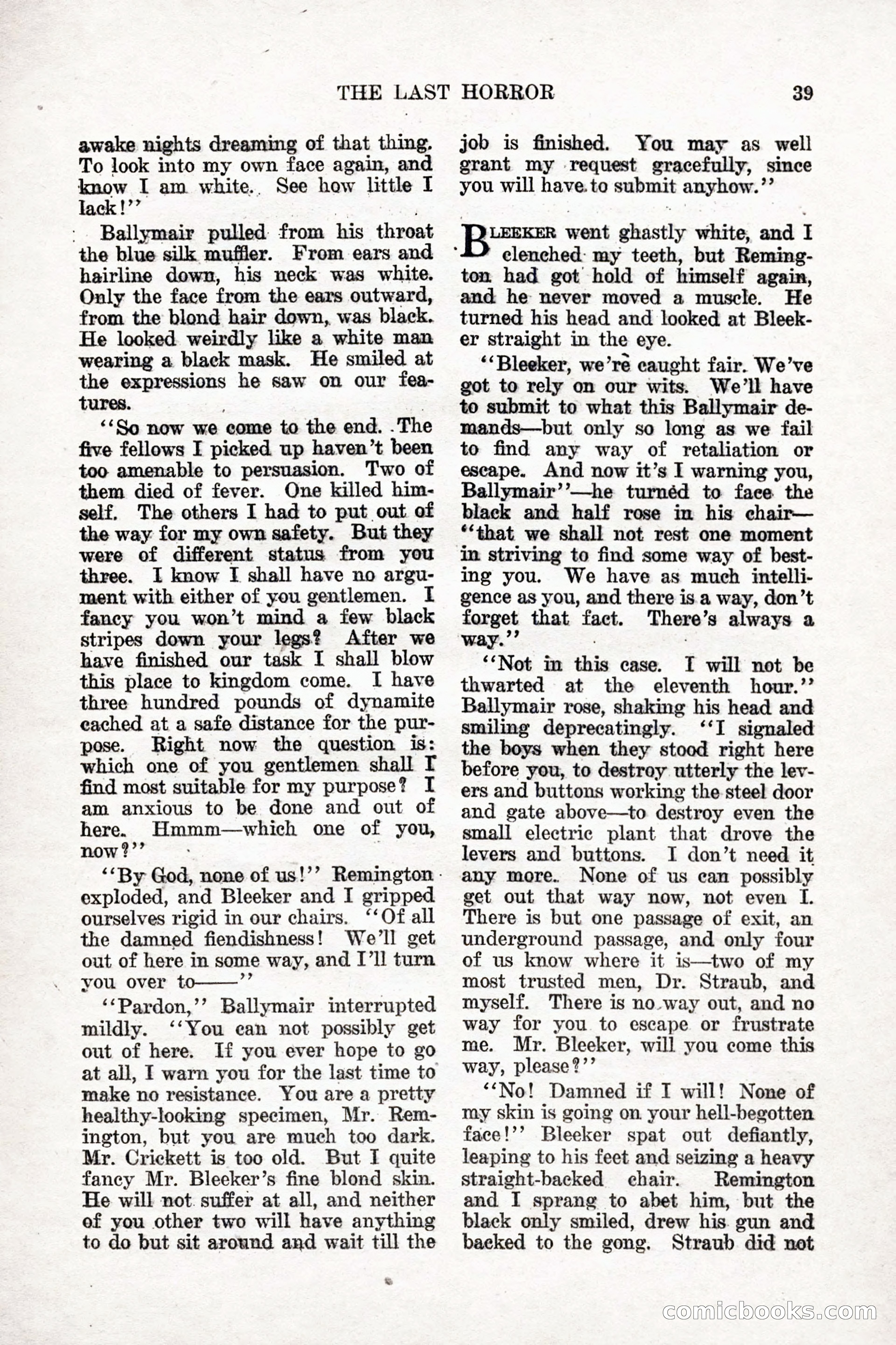 Weird Tales, Vol. 9, No. 1 — page 41 of 148