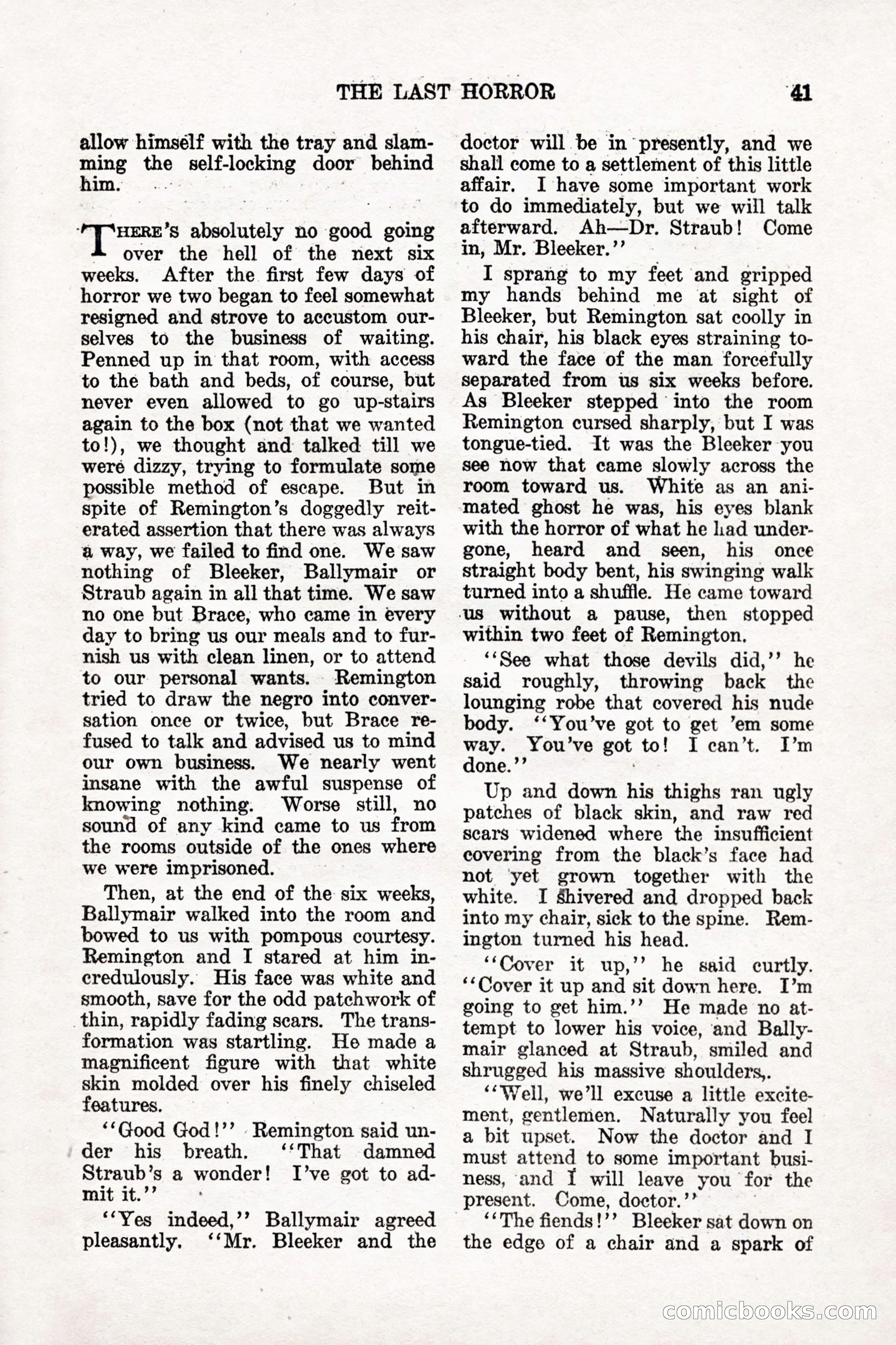 Weird Tales, Vol. 9, No. 1 — page 43 of 148