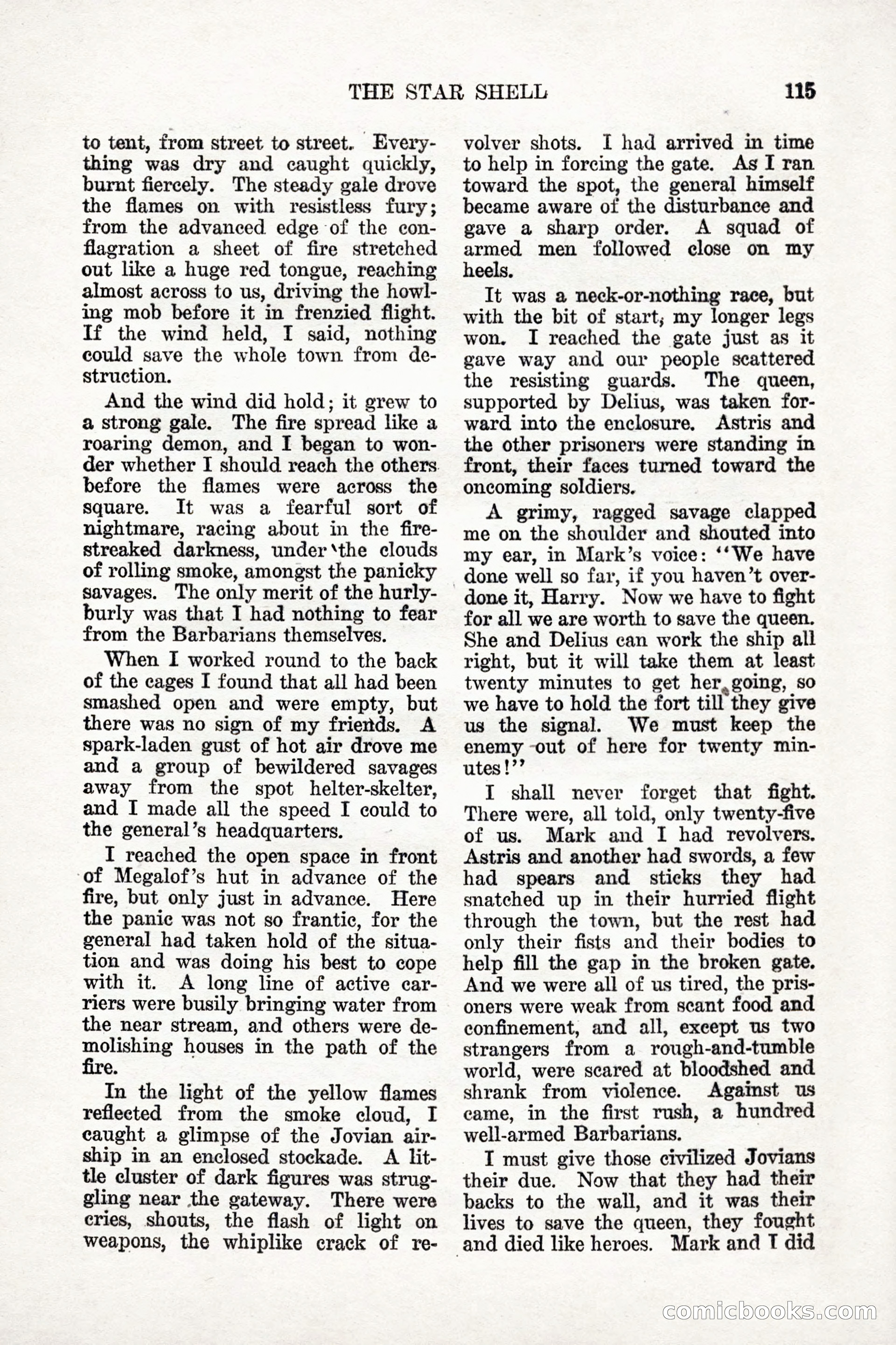 Weird Tales, Vol. 9, No. 1 — page 117 of 148
