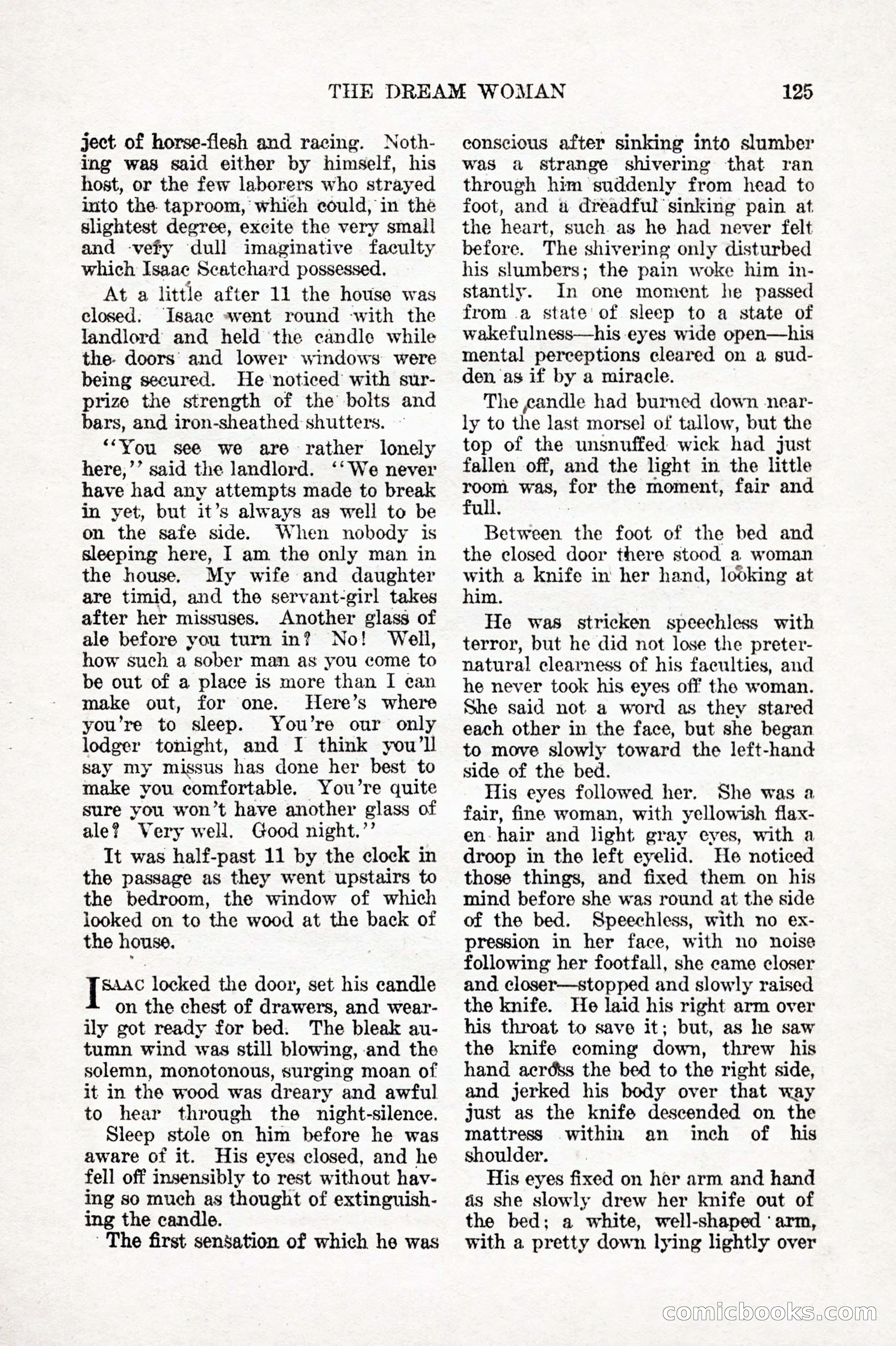 Weird Tales, Vol. 9, No. 1 — page 127 of 148
