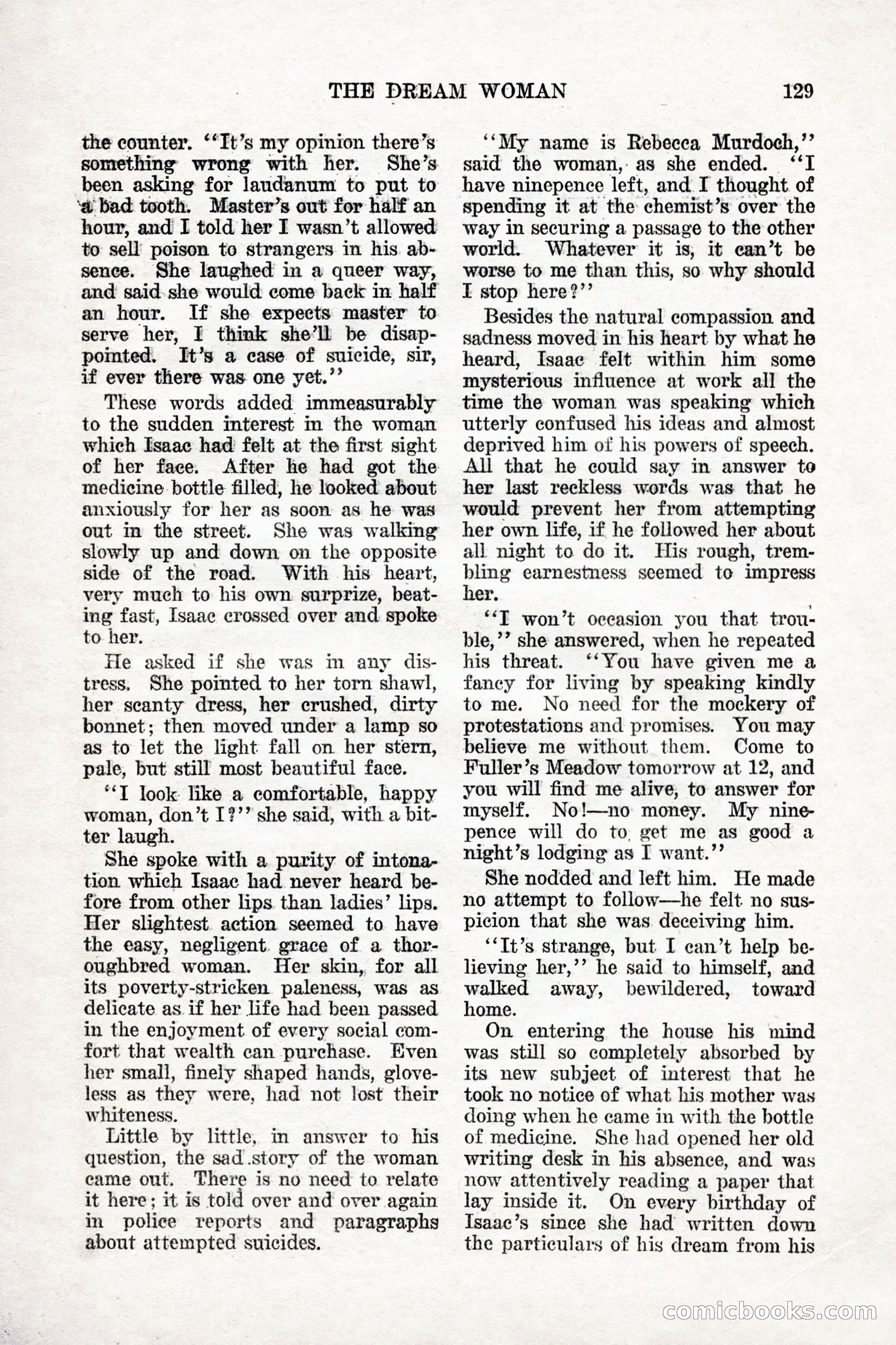 Weird Tales, Vol. 9, No. 1 — page 131 of 148